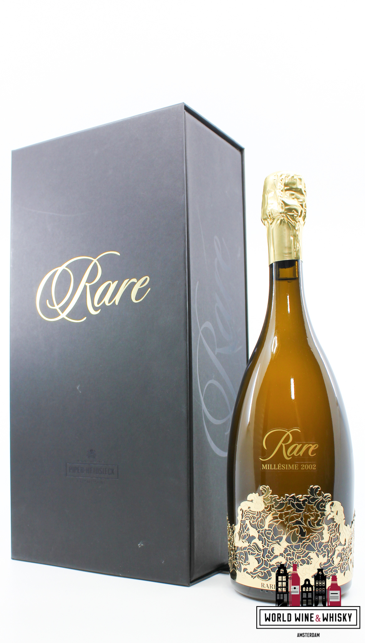 Piper-Heidsieck Piper-Heidsieck Millesime 2002 Rare - Champagne Brut - Gold Edition (in luxury case)