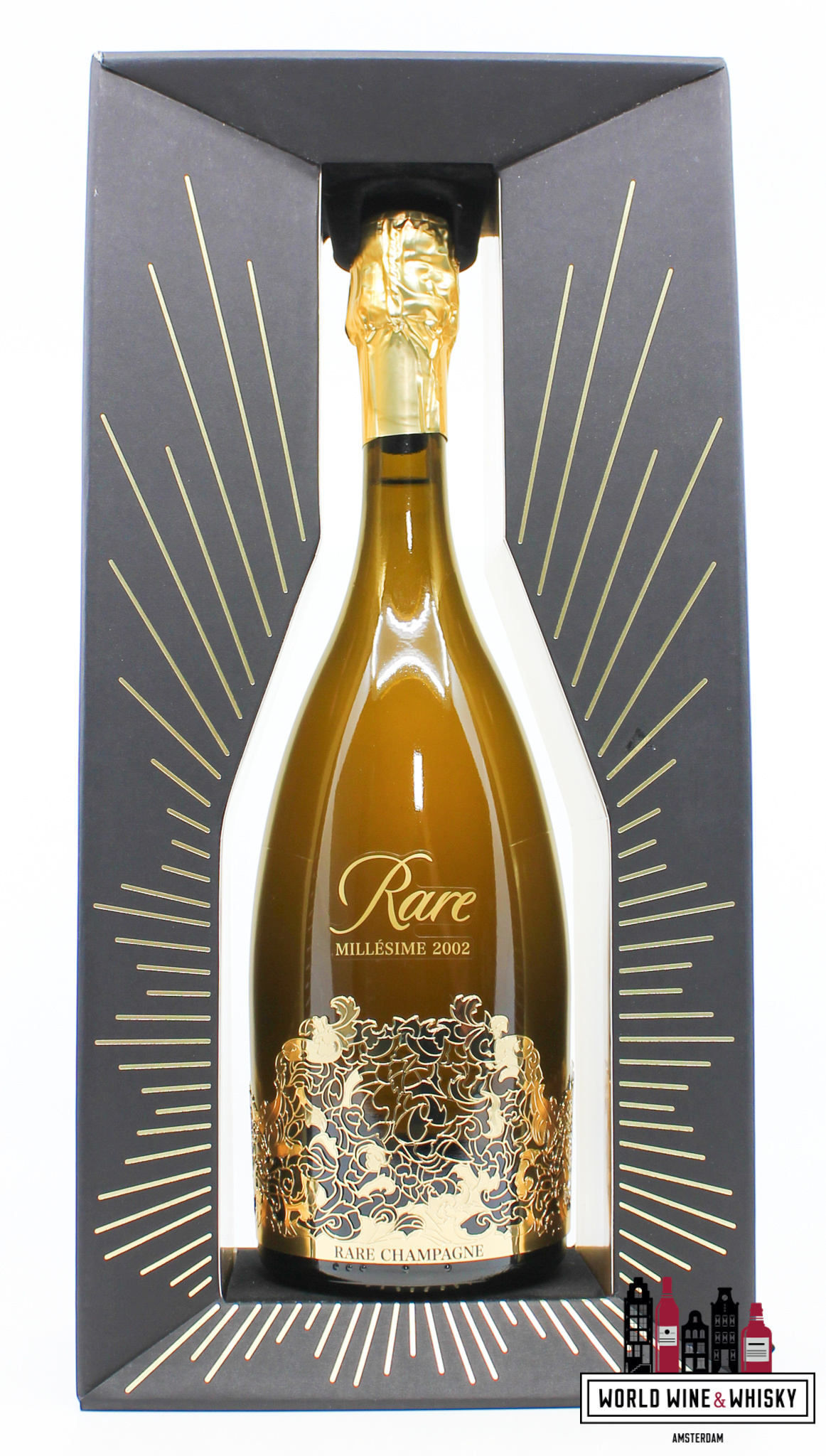 Piper-Heidsieck Piper-Heidsieck Millesime 2002 Rare - Champagne Brut - Gold Edition (in luxury case)