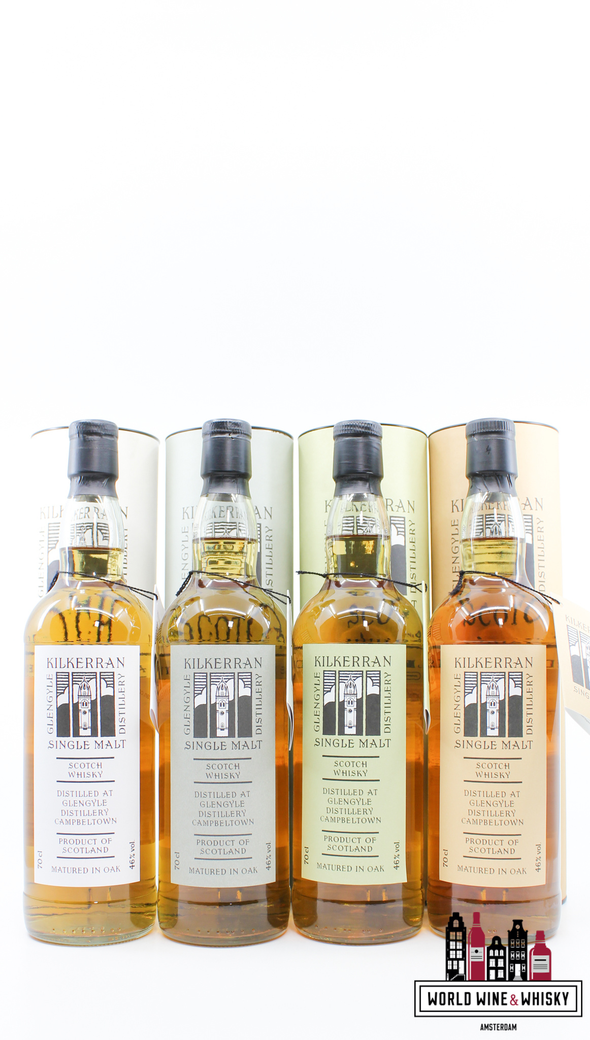 Glengyle Kilkerran Work in Progress (Glengyle) - Full set of 10 bottles