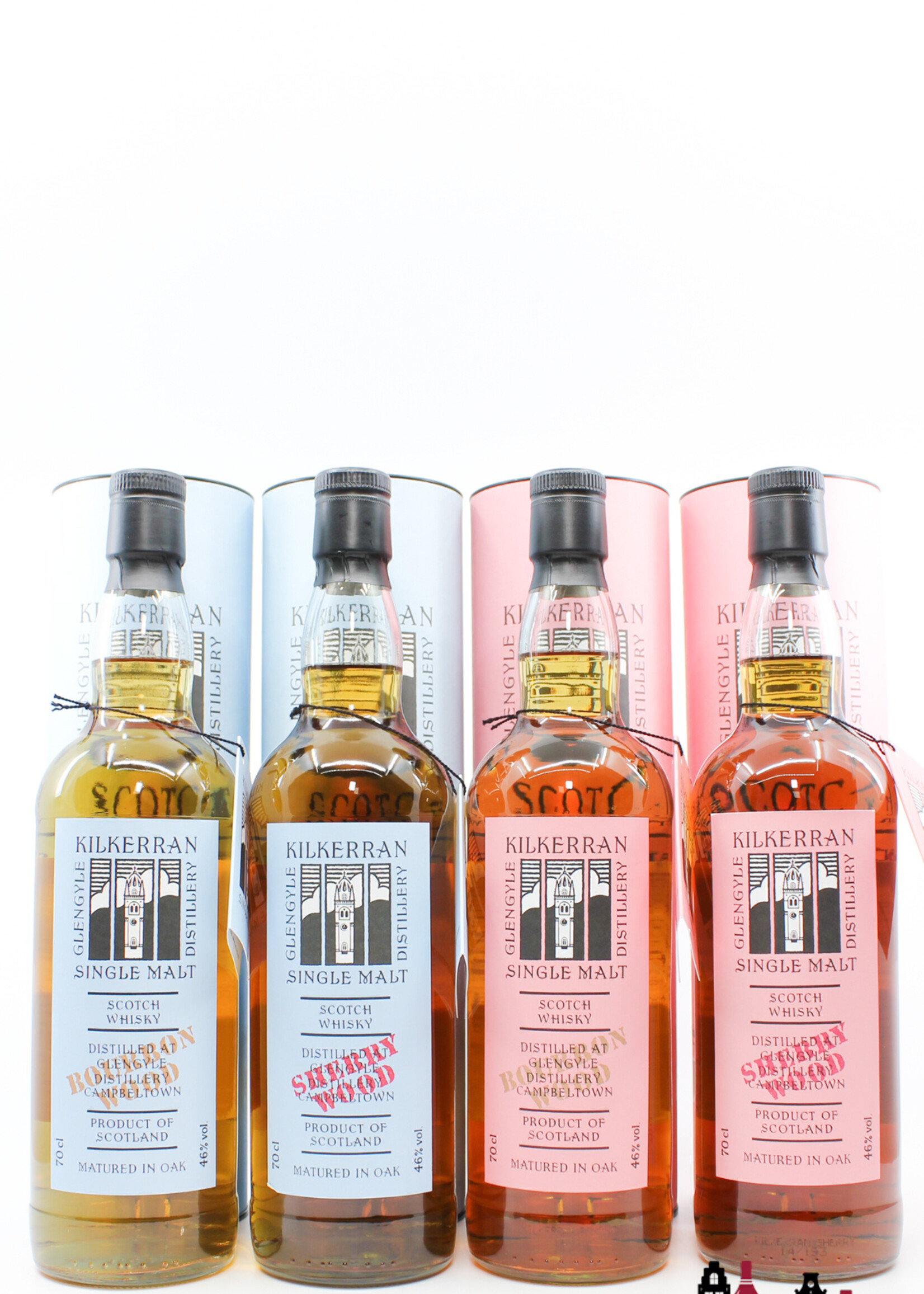 Glengyle Kilkerran Work in Progress (Glengyle) - Full set of 10 bottles
