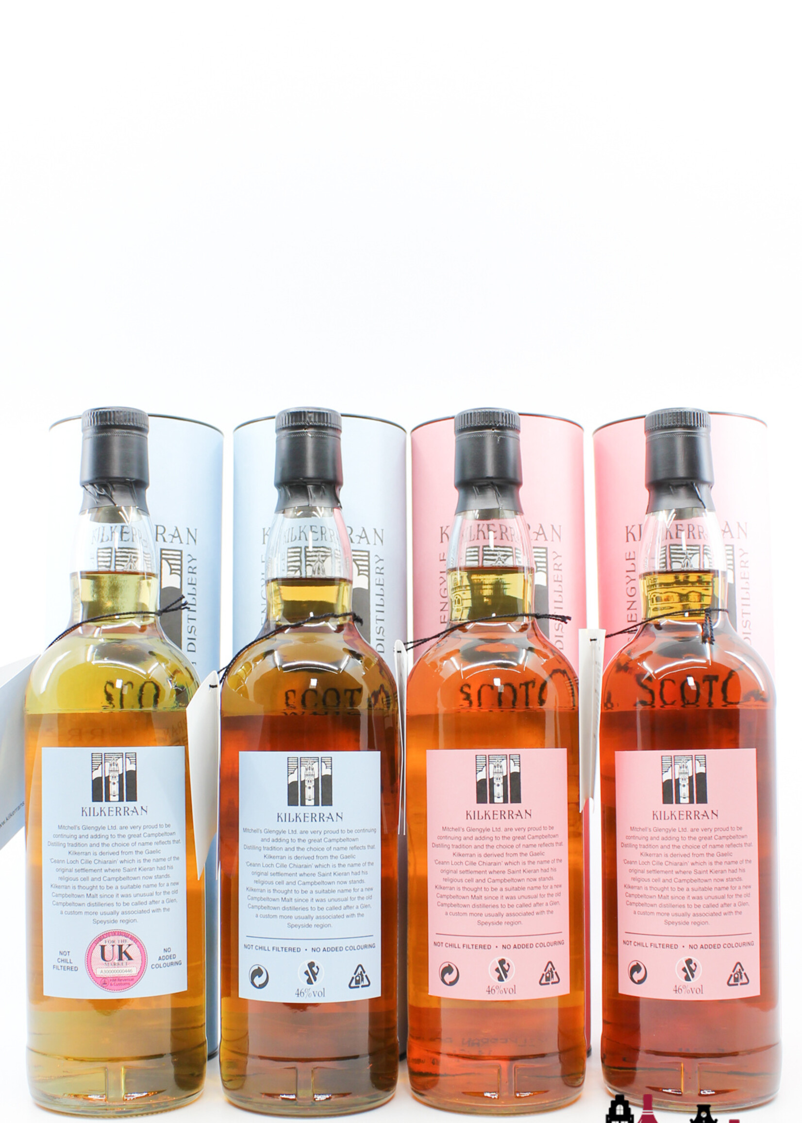 Glengyle Kilkerran Work in Progress (Glengyle) - Full set of 10 bottles