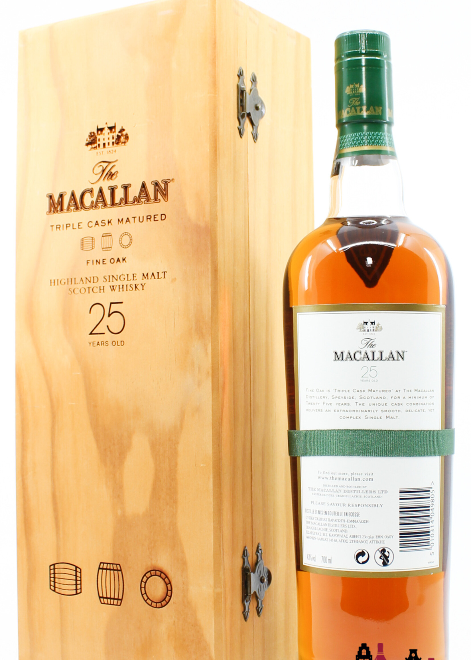 The Macallan Macallan 25 Years Old 2011 - Fine Oak - Triple Cask Matured 43%