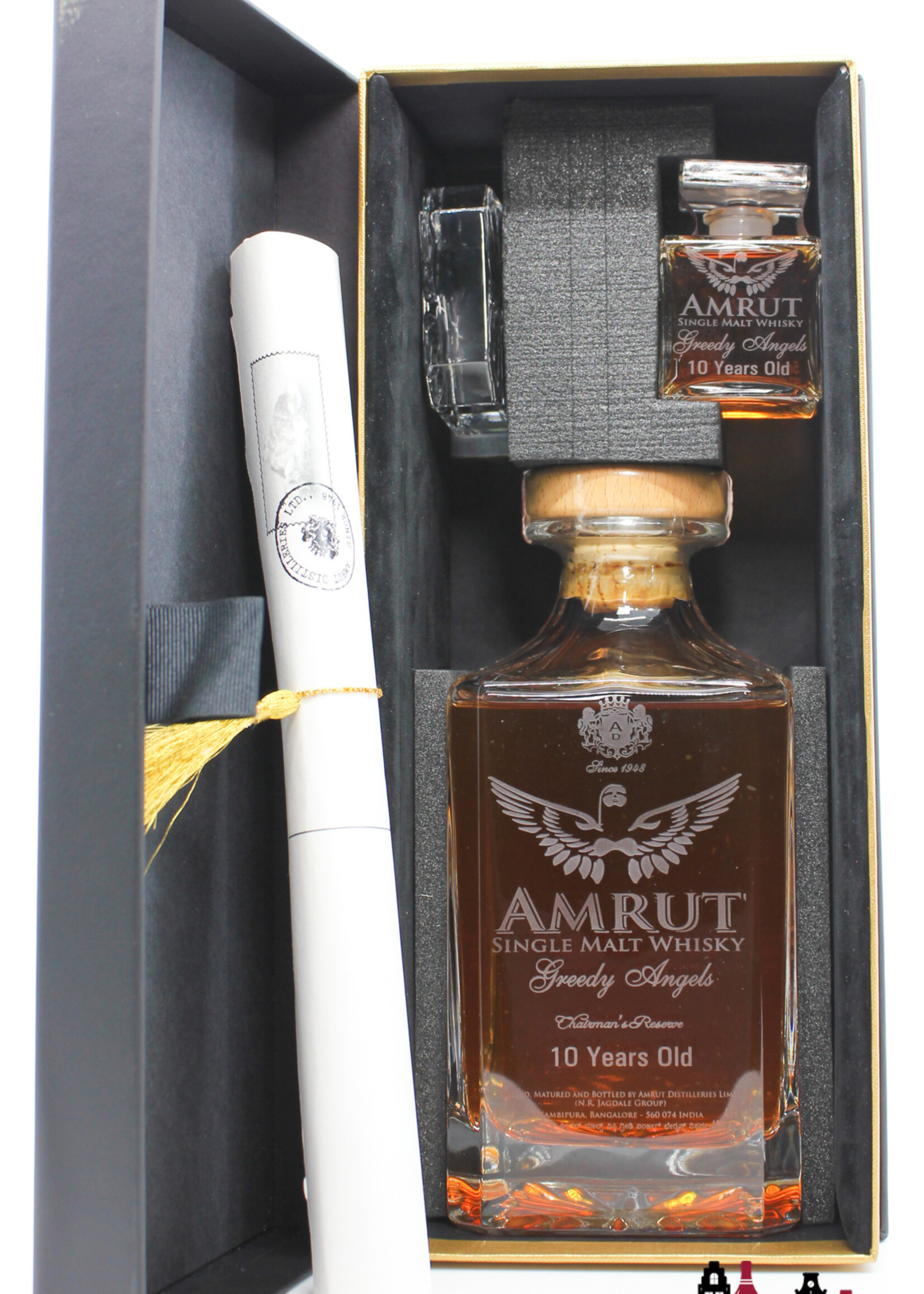 Amrut Amrut 10 Years Old 2014 - Greedy Angels - Chairman's Reserve - Batch No. 01 46% (1 of 284)