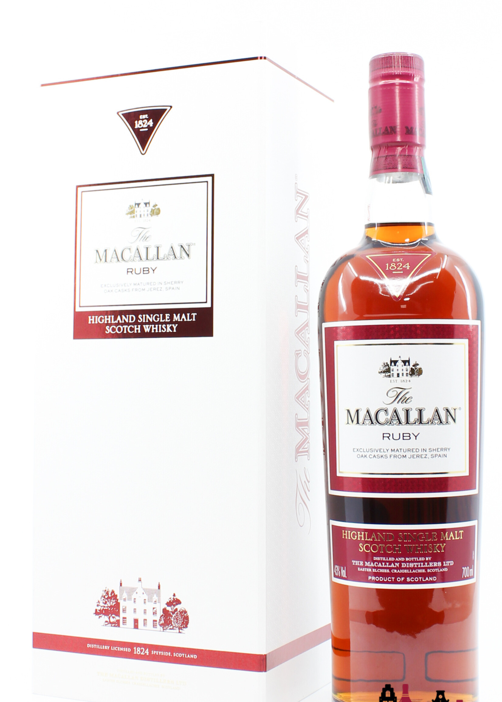 The Macallan Macallan Ruby 2014 - The 1824 Series 43% 700ml (in luxury case)