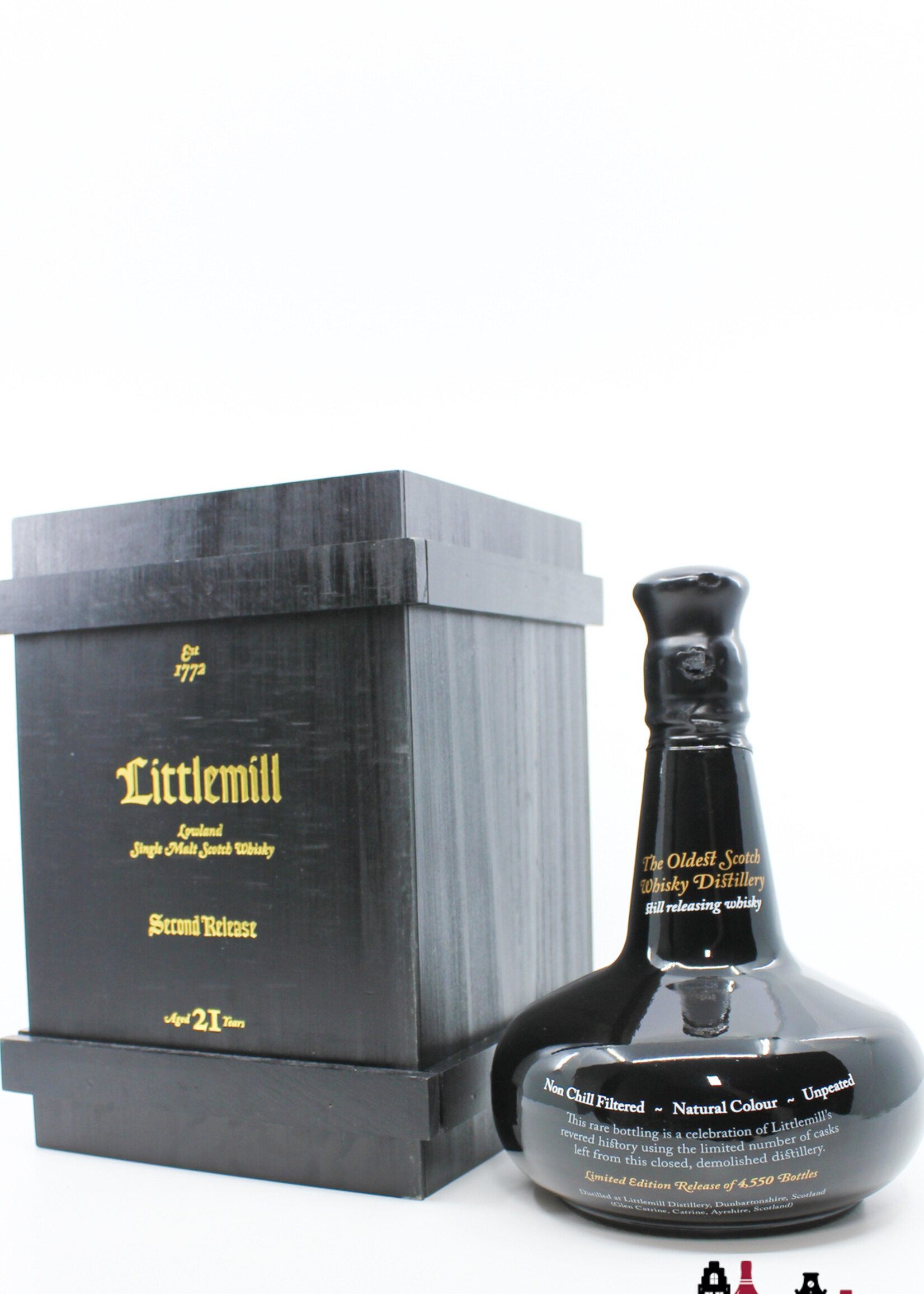 Littlemill Littlemill 21 Years Old 2014 - Second Release 47% - Closed Distillery (1 of 4550)