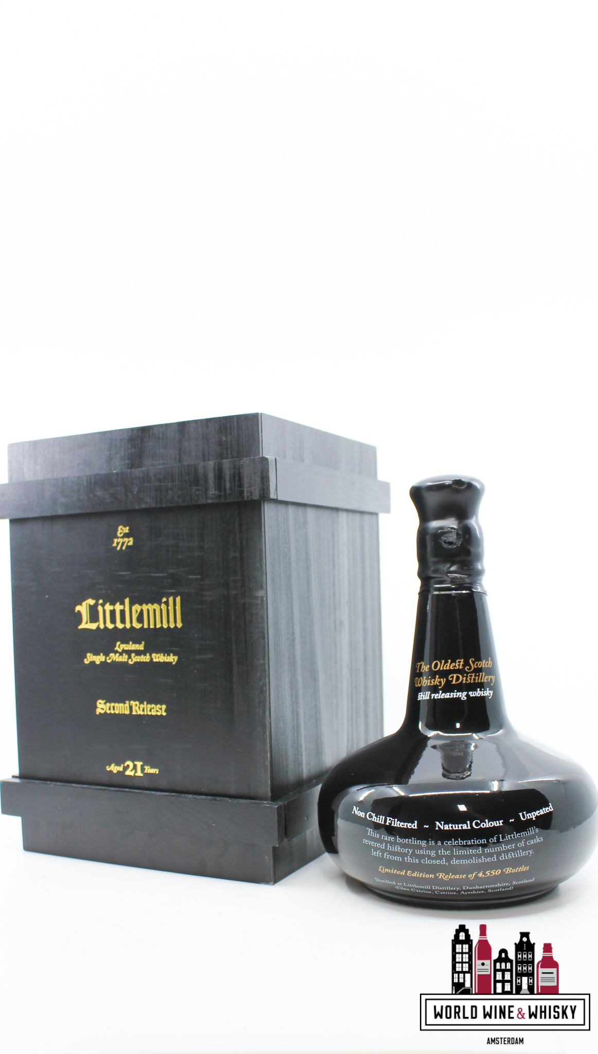 Littlemill Littlemill 21 Years Old 2014 - Second Release 47% - Closed Distillery (1 of 4550)