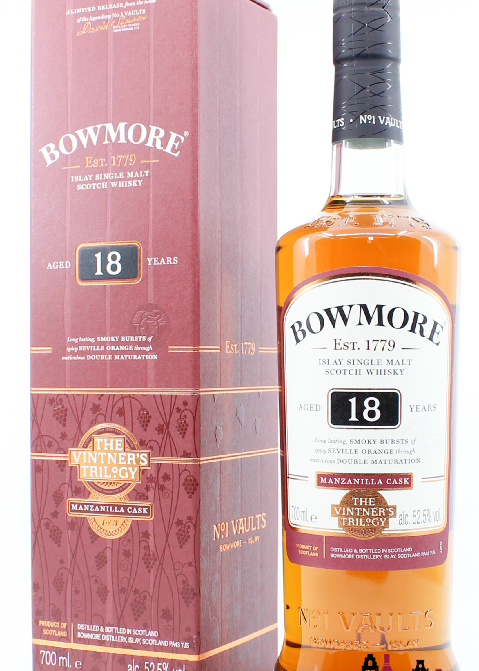 Bowmore Bowmore 18 Years Old 2017 - The Vintner's Trilogy - Manzanilla Cask 52.5%