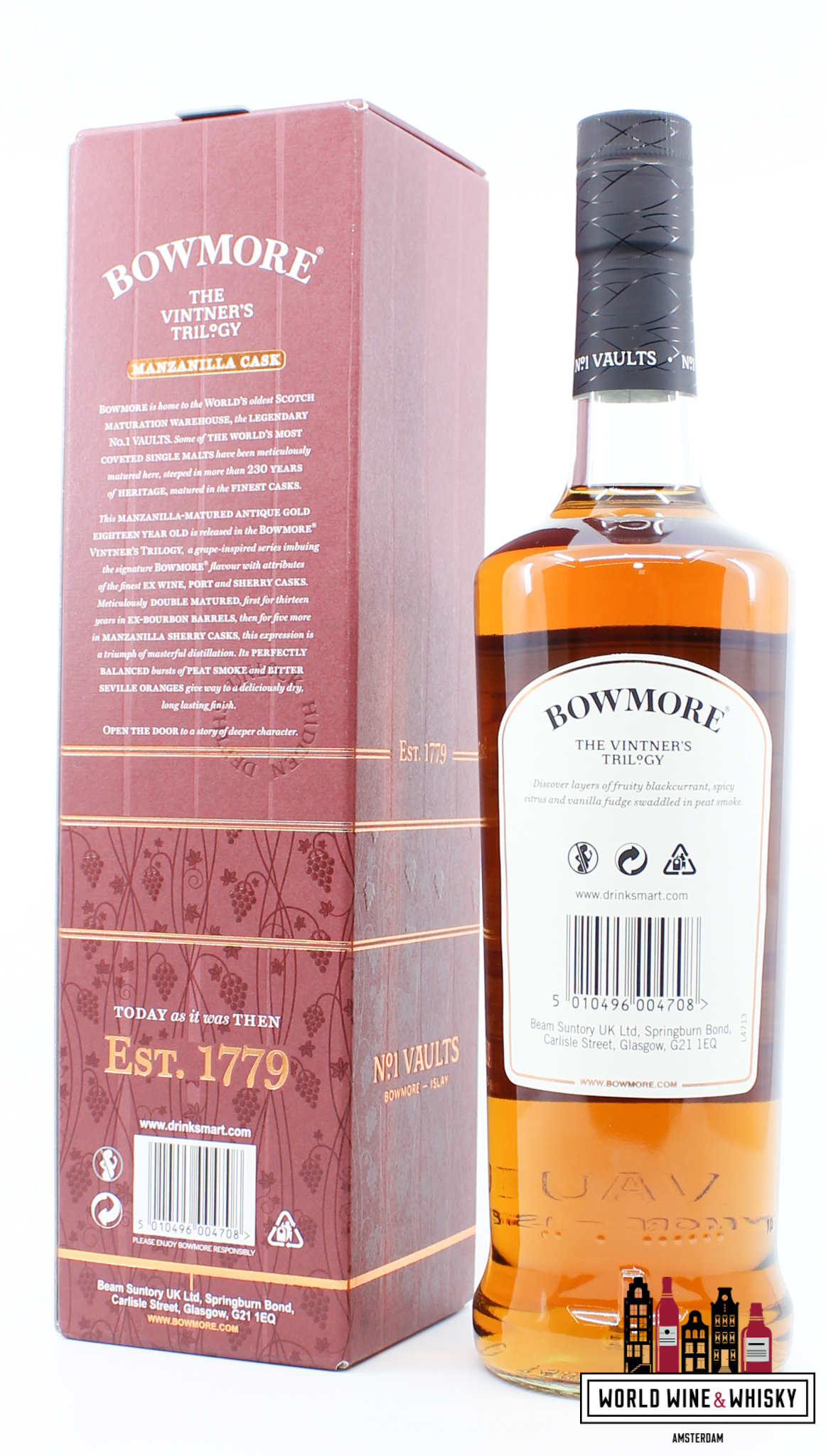 Bowmore Bowmore 18 Years Old 2017 - The Vintner's Trilogy - Manzanilla Cask 52.5%