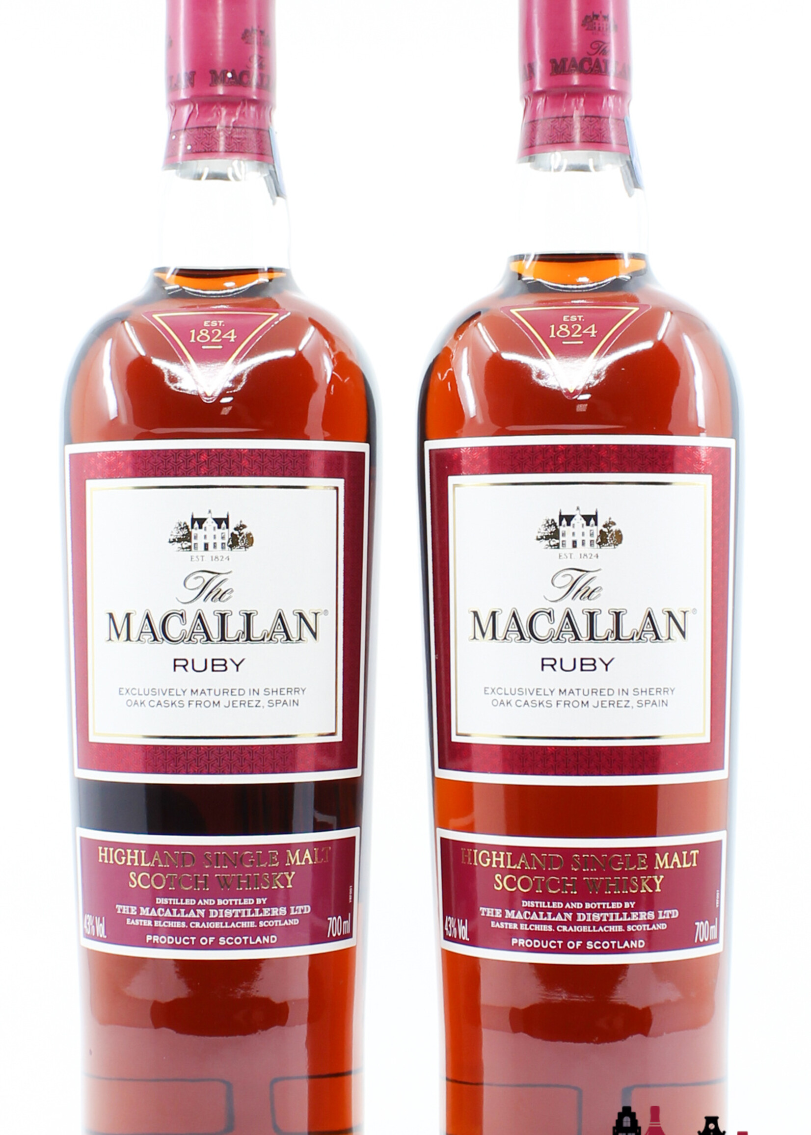 Macallan Ruby 2014 - The 1824 Series 43% 700ml (set of 2 bottles)