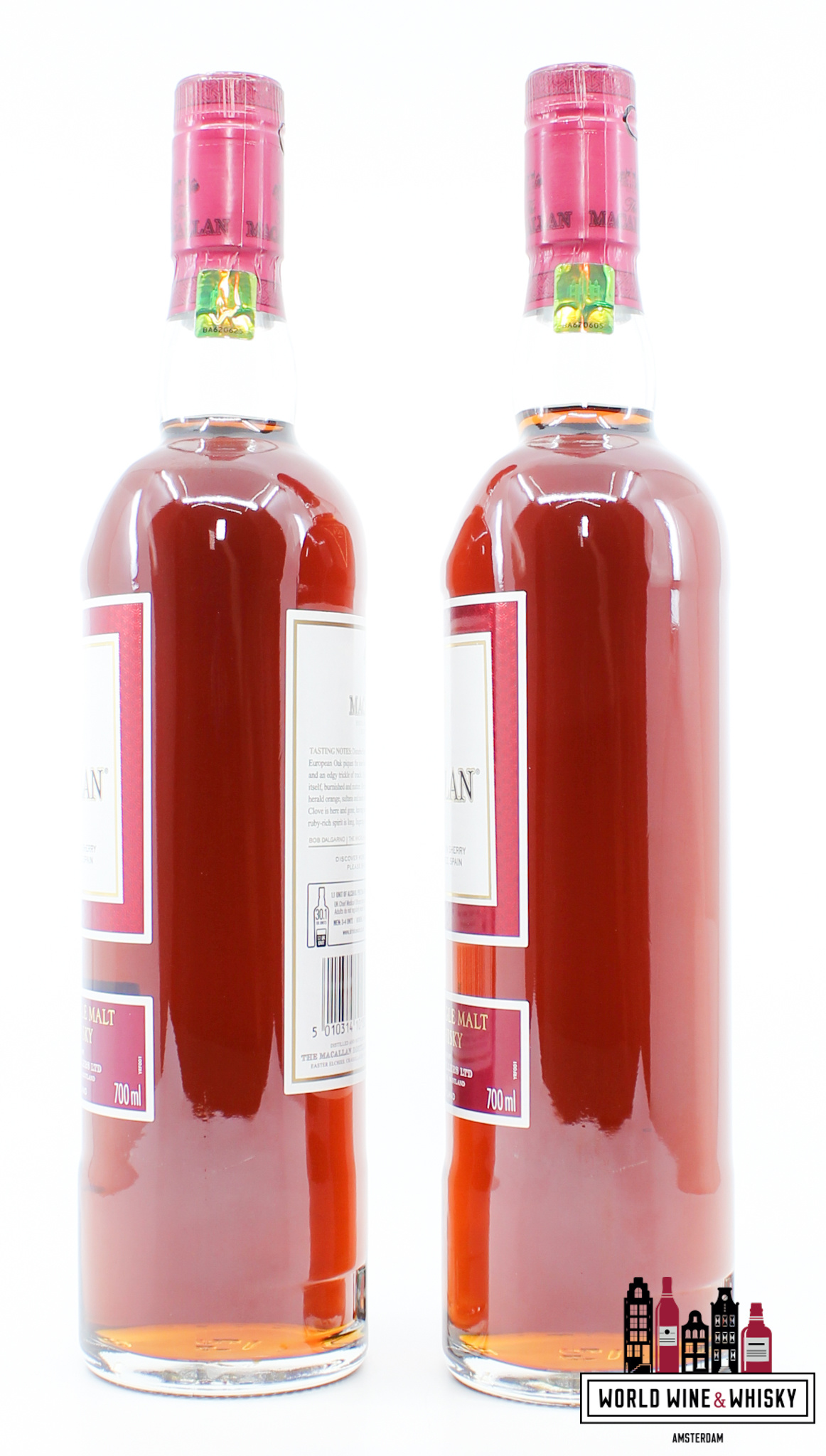 Macallan Ruby 2014 - The 1824 Series 43% 700ml (set of 2 bottles)