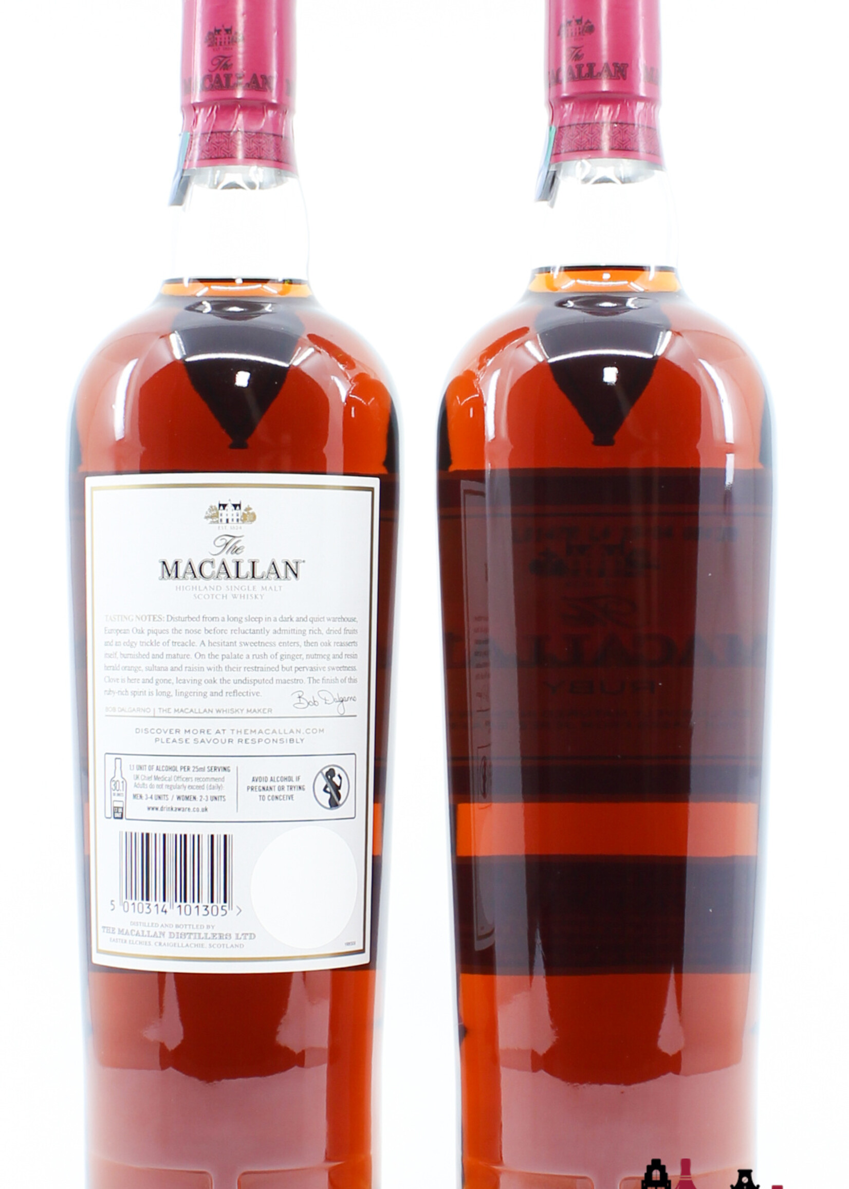 Macallan Ruby 2014 - The 1824 Series 43% 700ml (set of 2 bottles)