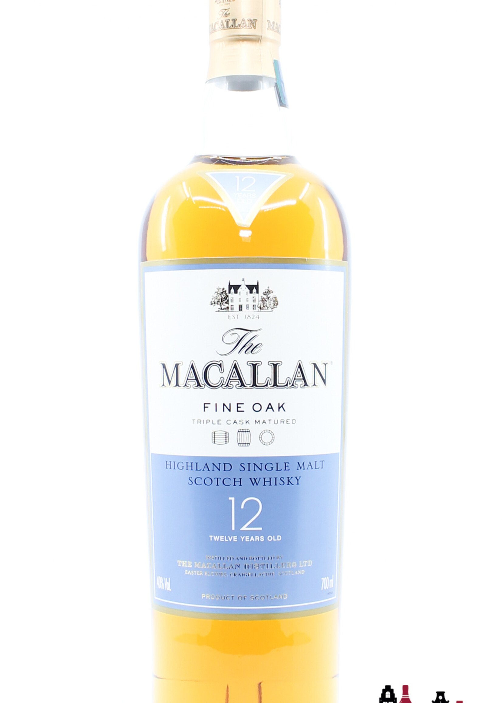 The Macallan Macallan 12 Years Old - Fine Oak - Triple Cask Matured 40% 700ml (without the cardboard case)