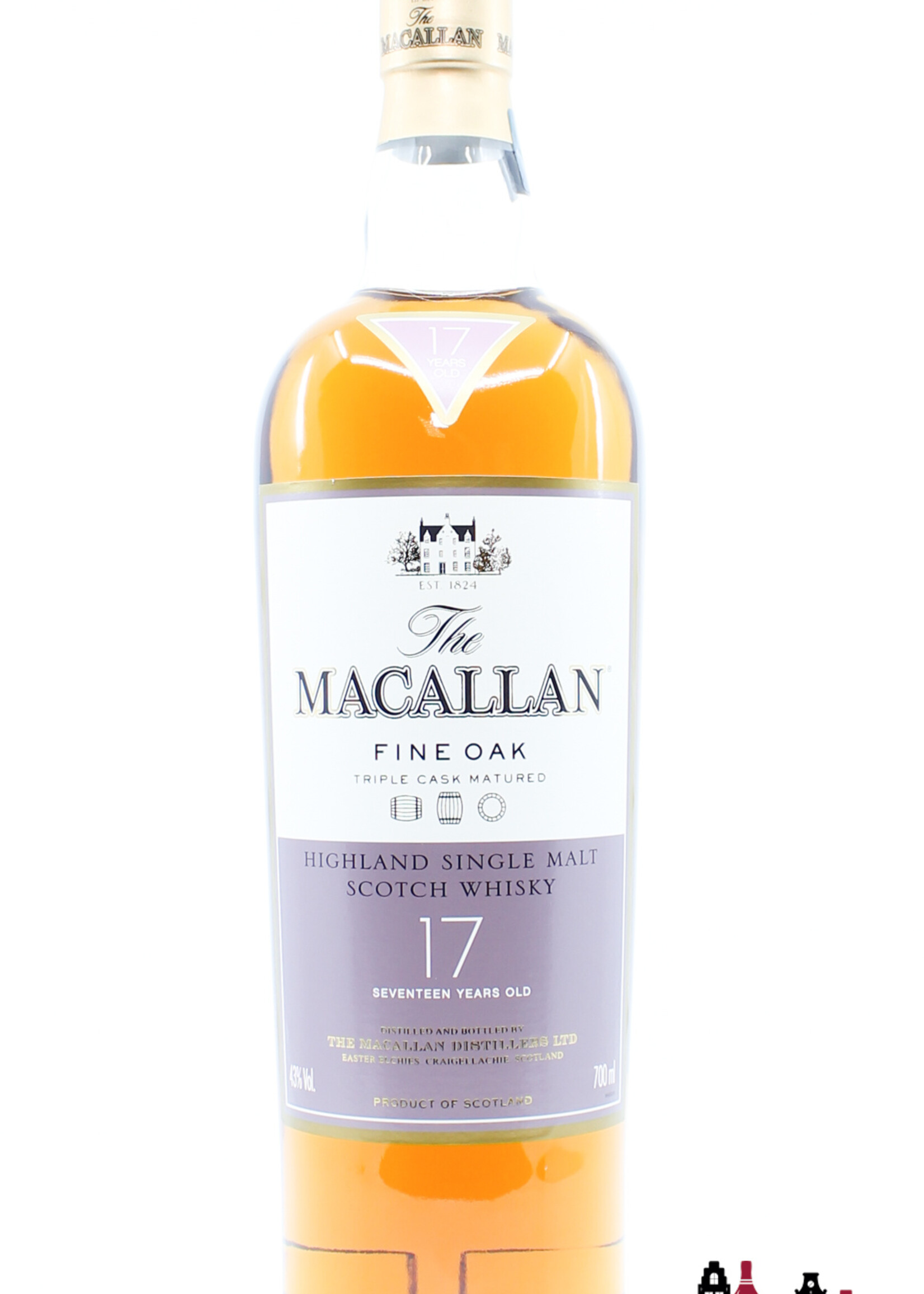 The Macallan Macallan 17 Years Old - Fine Oak - Triple Cask Matured 43% (without the cardboard case)