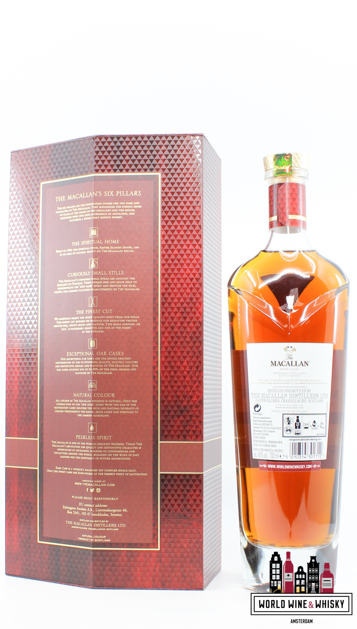 Macallan Macallan Rare Cask - Batch No 2 - 2019 Release 43% (in luxury case)