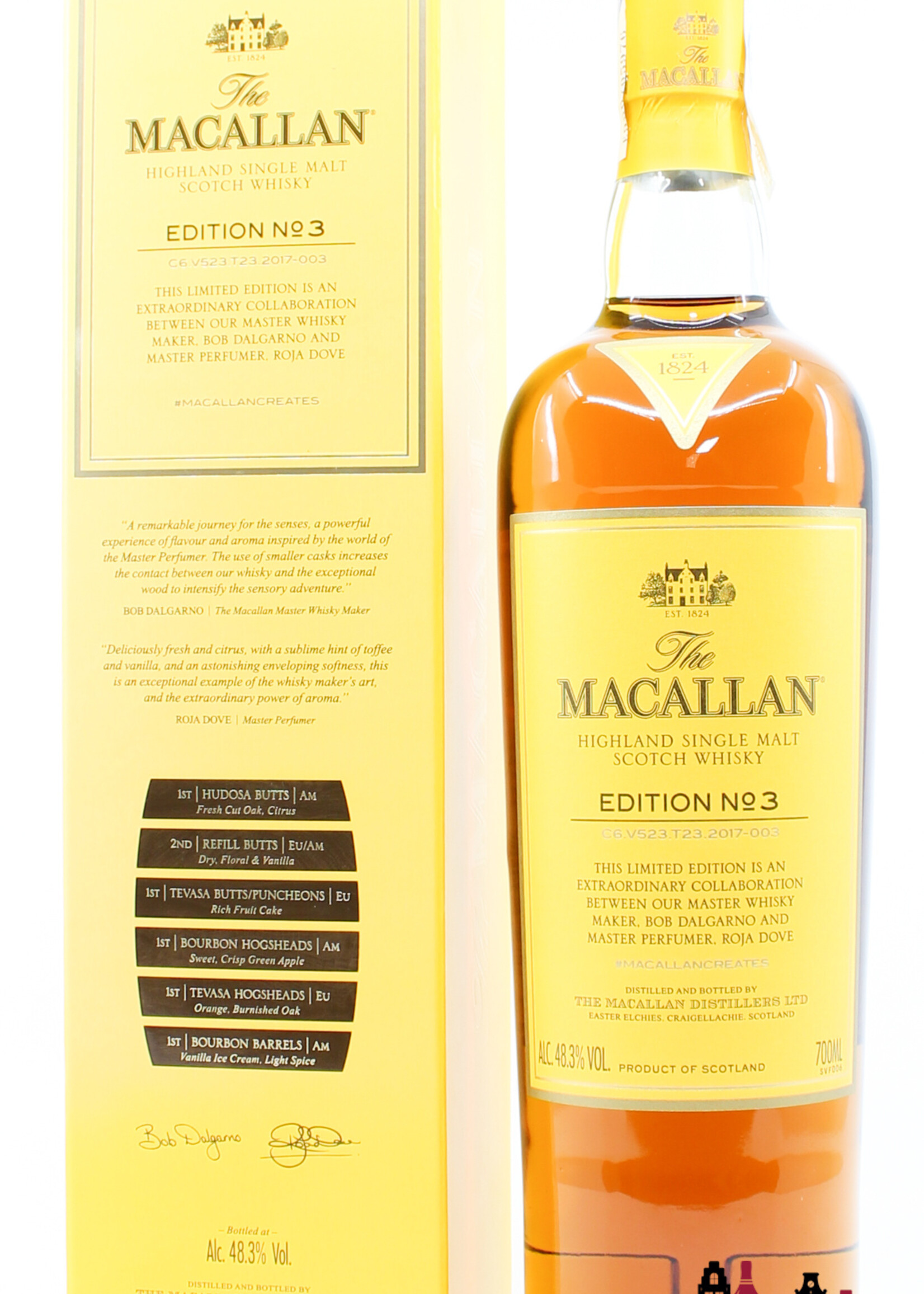 The Macallan Macallan Edition No 3 2017 48.3% 700ml (in cardboard case)