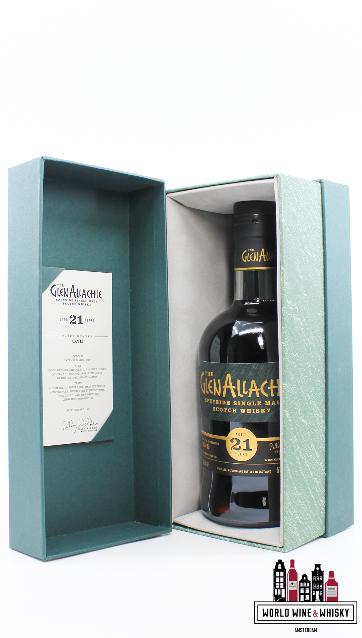 Glenallachie Glenallachie 21 Years Old 2020 - Batch Number One 51.4% (1 of 1600)