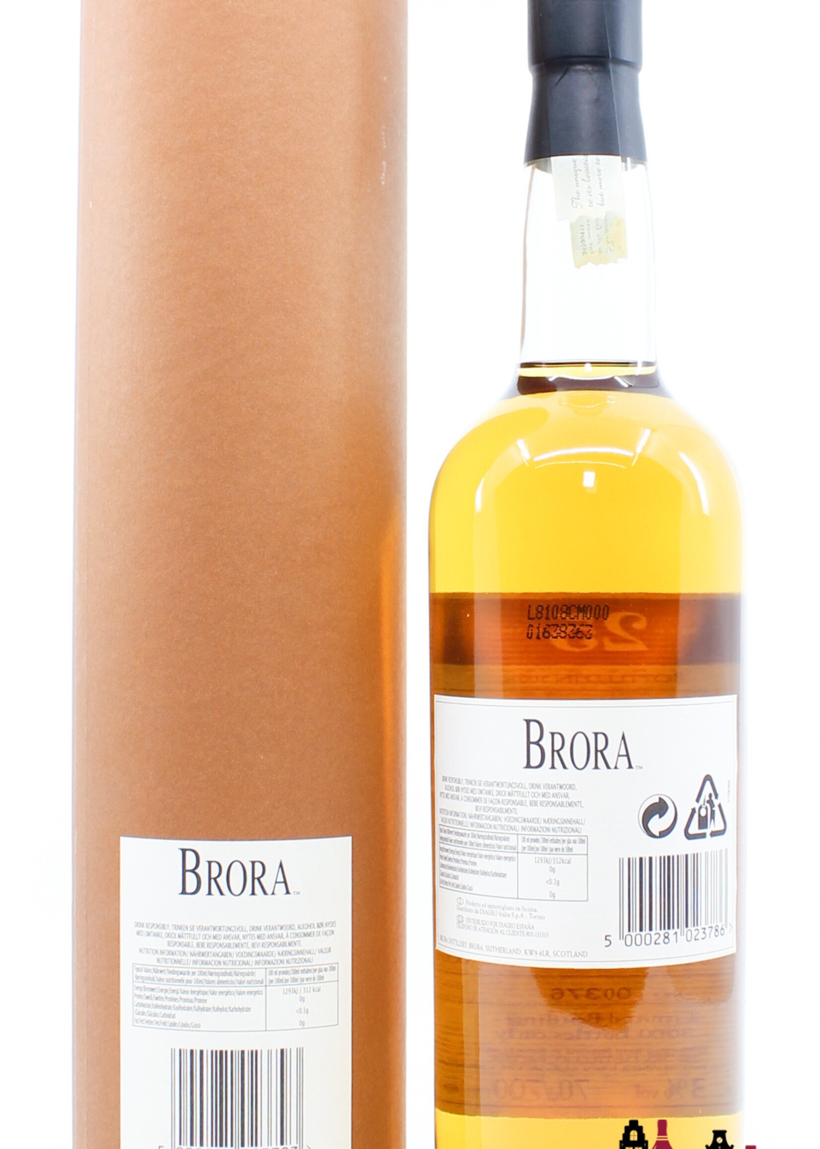 Brora Brora 25 Years Old 1982 2008 - 7th Release - Natural Cask Strength 56.3% (1 of 3000)