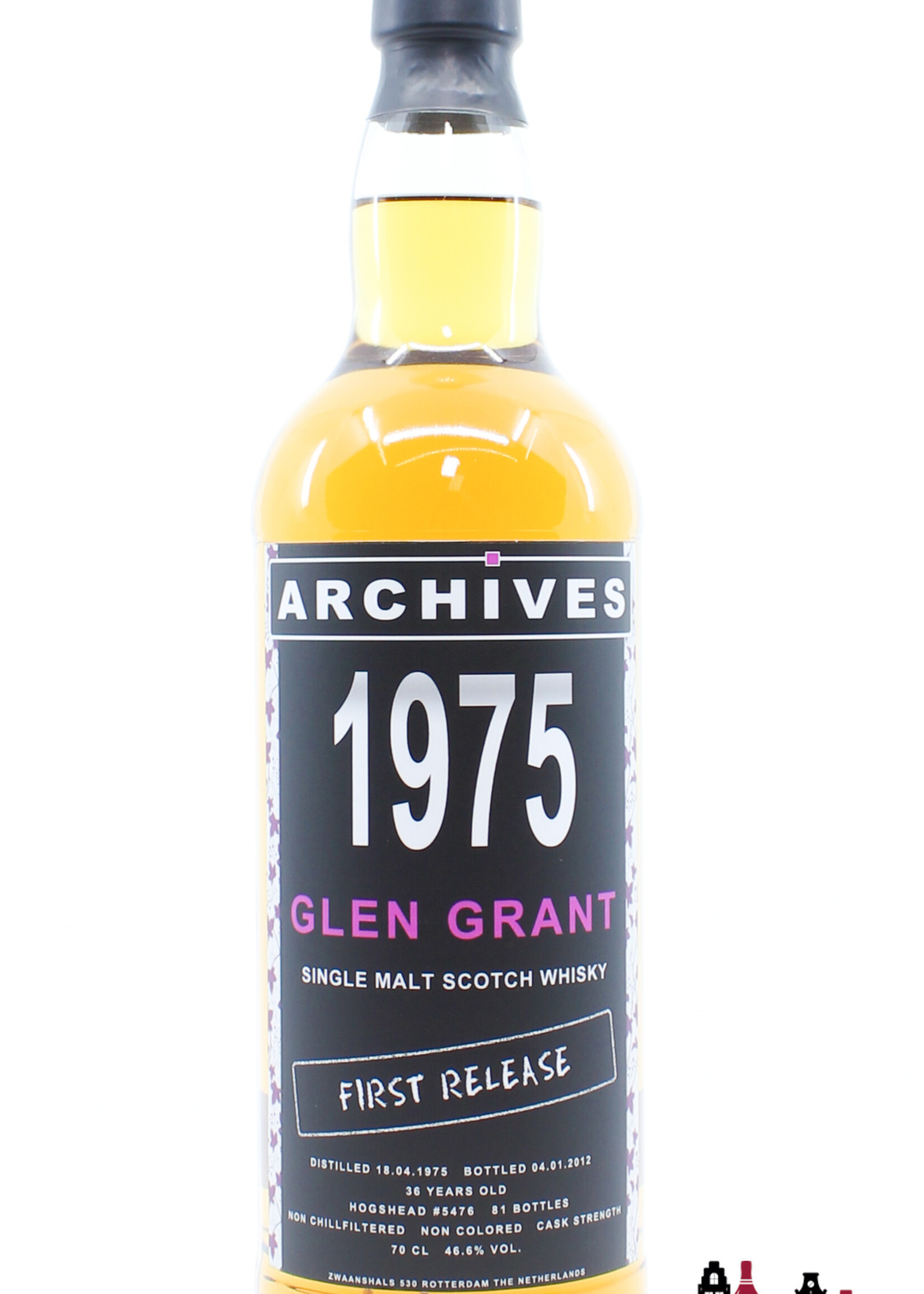 Glen Grant Glen Grant 36 Years Old 1975 2012 - Archives - First Release - Cask 5476 46.6% (1 of 81)