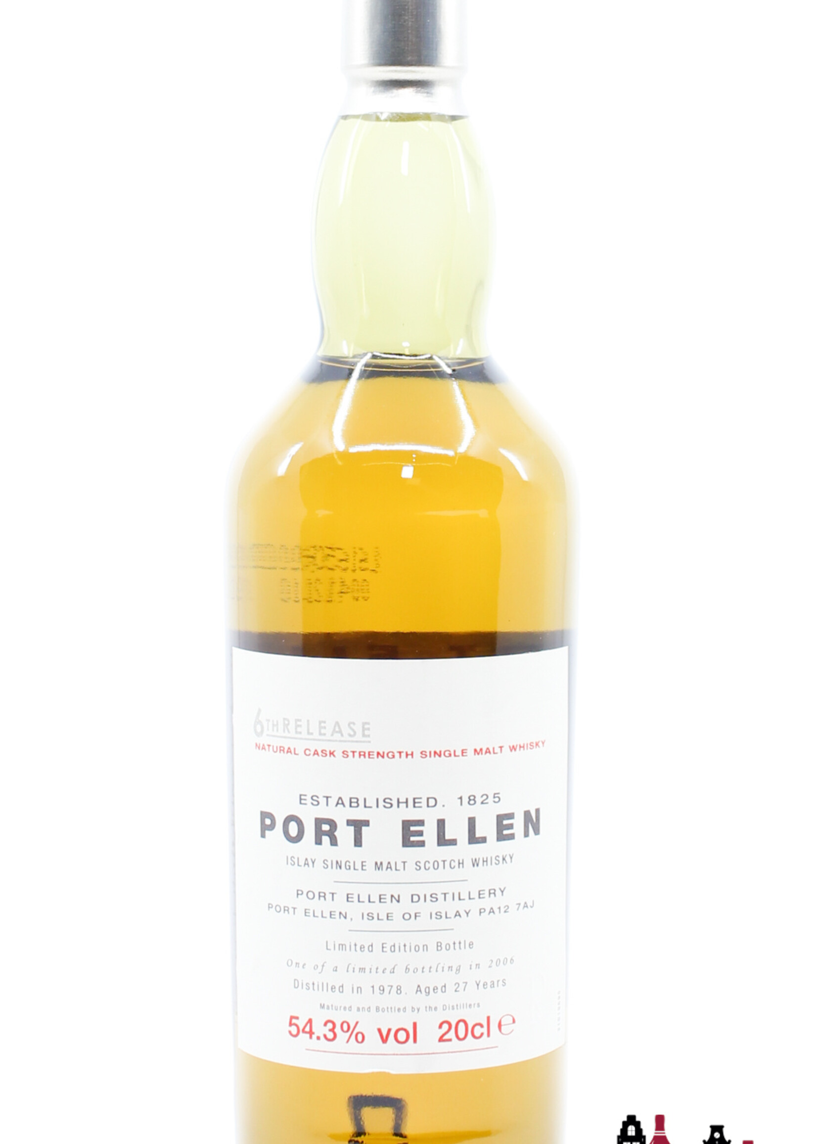 Port Ellen Port Ellen 27 Years Old 1978 2006 - 6th Release 54.3% 200ml (Closed Distillery)