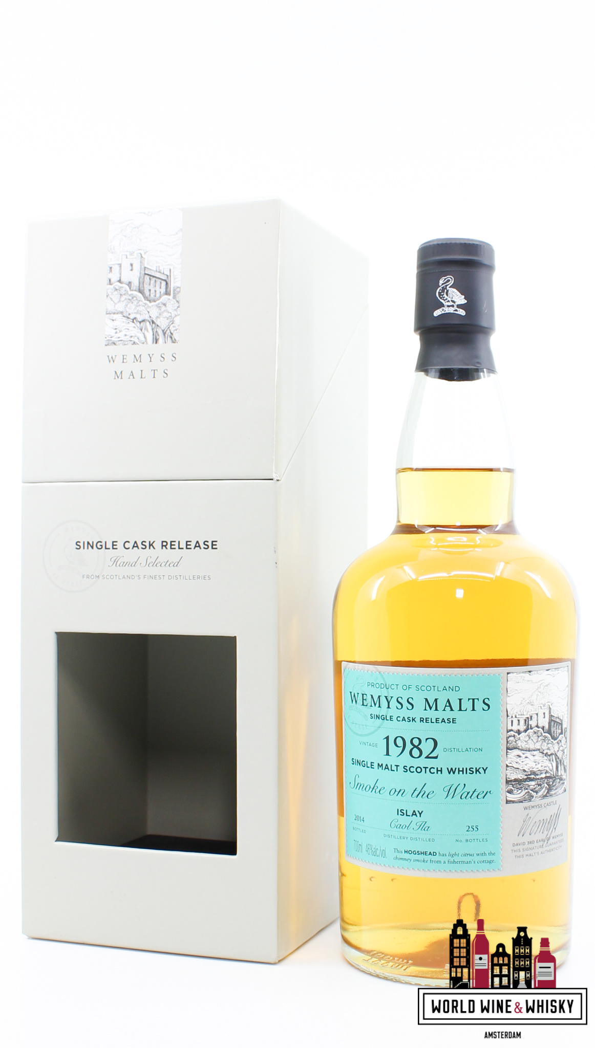 Caol Ila Caol Ila 32 Years Old 1982 2014 - Smoke on the Water - Wemyss Malts 46% (1 of 255)