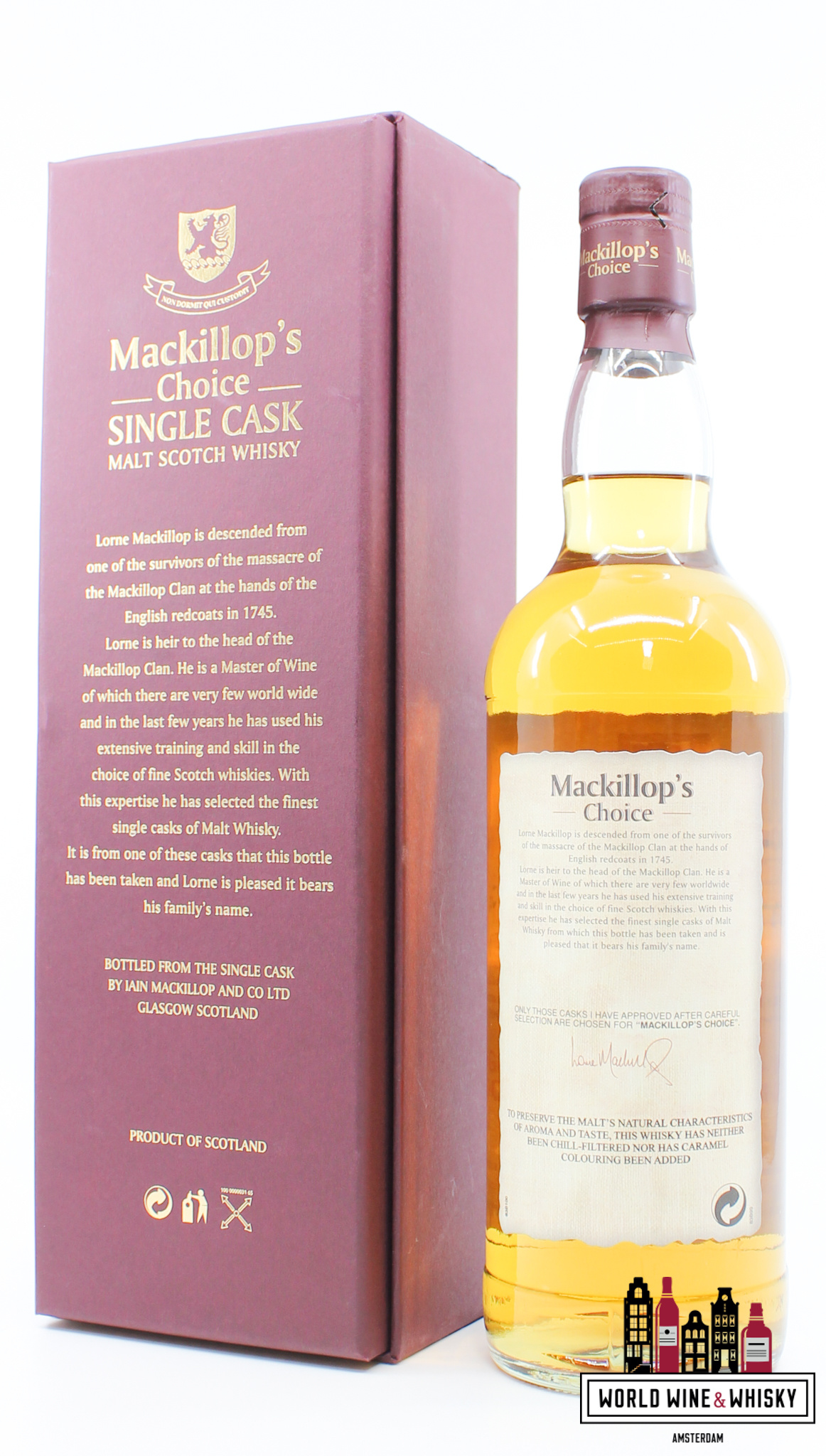 Caol Ila Caol Ila 17 Years Old 1990 2007 - Single Cask - Cask Strength - Mackillop's Choice 56.3%