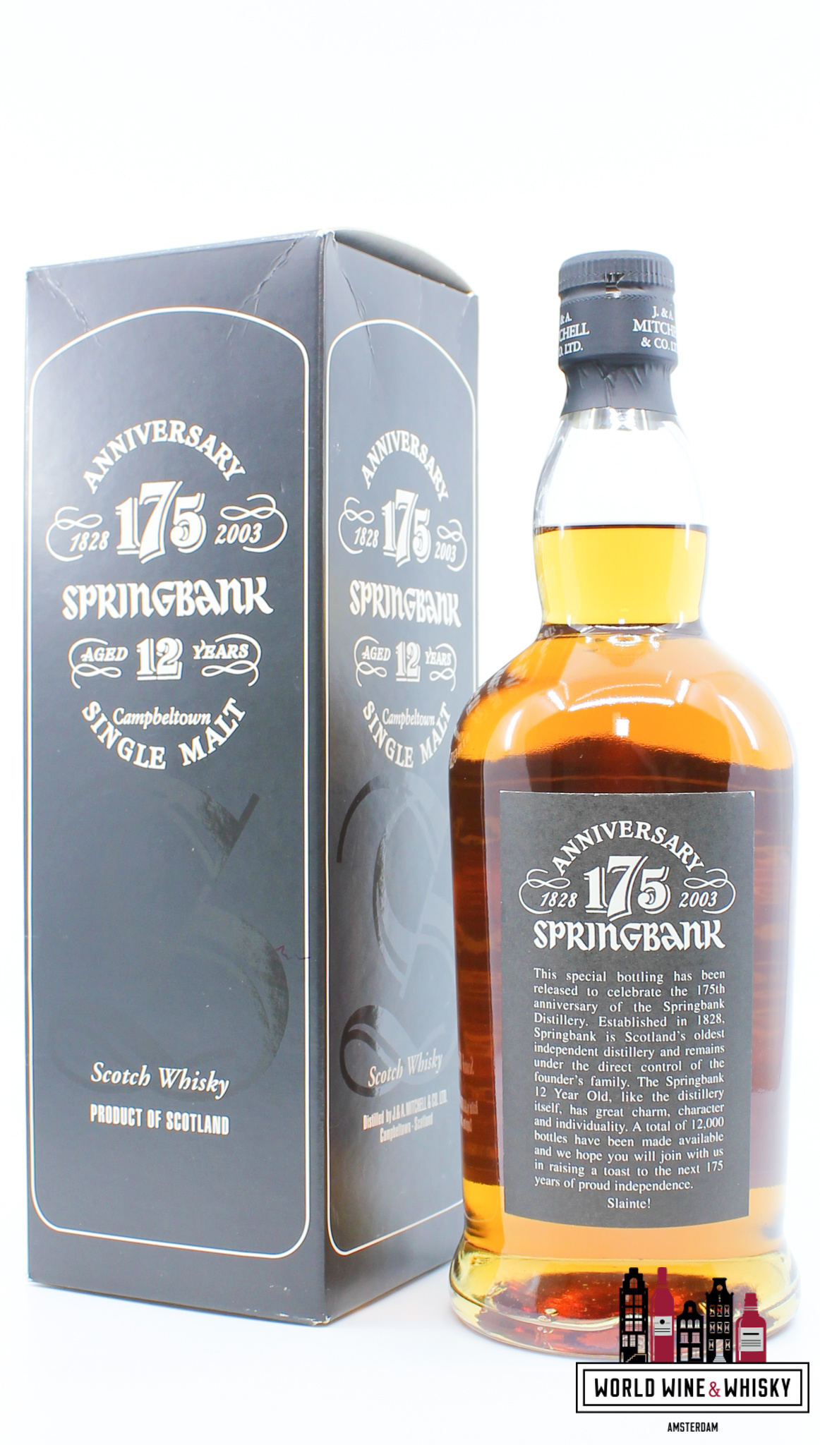 Springbank Springbank 12 Years Old 2003 - 175th Anniversary 1828-2003 46% (1 of 12000)