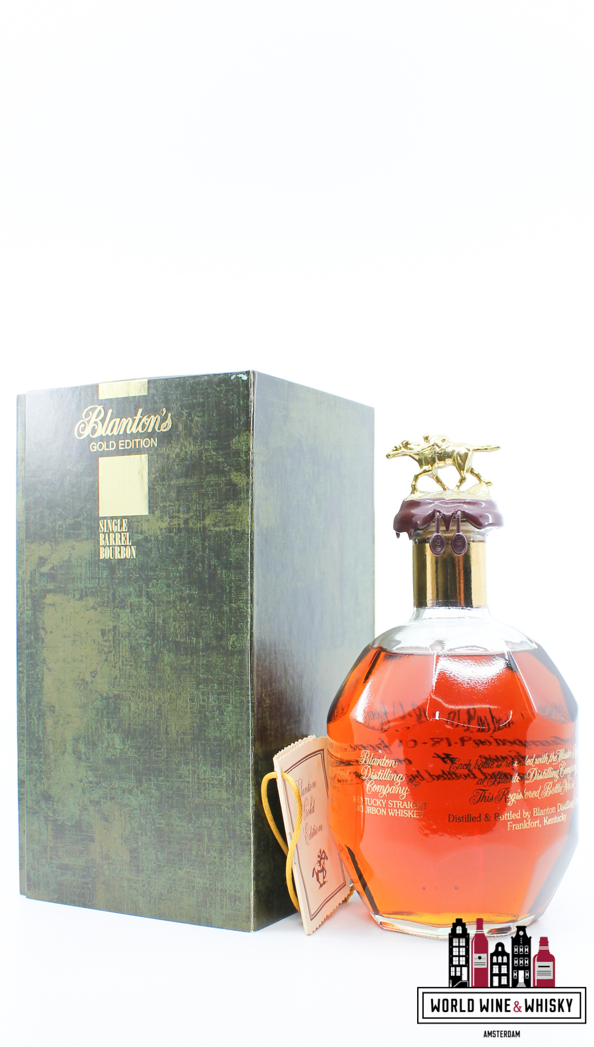 Blanton's Blanton's 2001 Gold Edition - Barrel 25 - Kentucky Single Barrel Straight Bourbon Whiskey 51.5% (103 Proof)