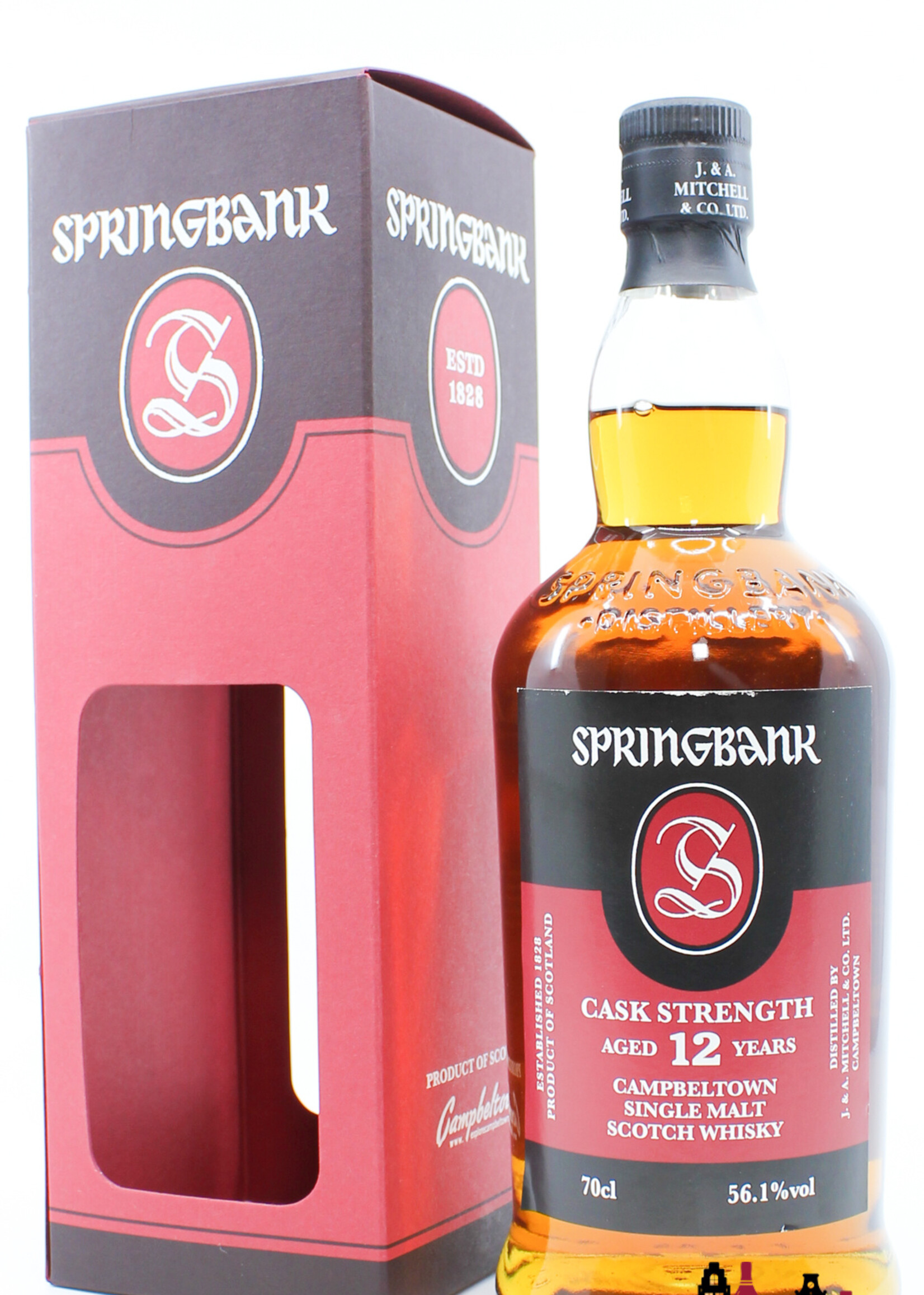 Springbank Springbank 12 Years Old 2020 - Cask Strength - Red/Black Edition 56.1% (1 of 12000)