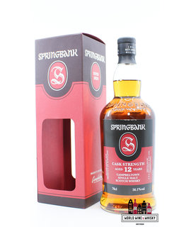 Springbank Springbank 12 Years Old 2020 - Cask Strength - Red/Black Edition 56.1% (1 of 12000)