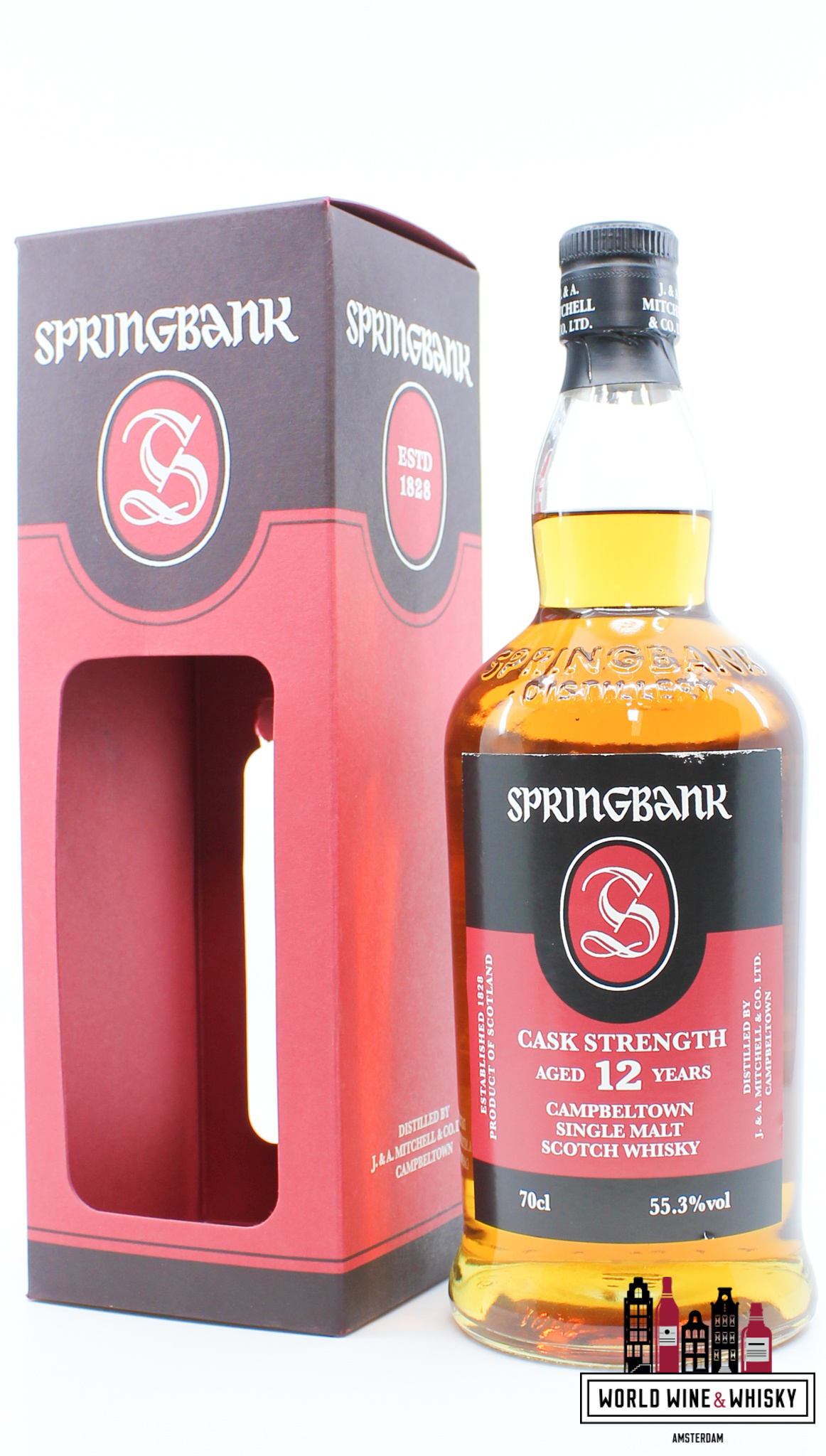 Springbank Springbank 12 Years Old 2020 - Cask Strength - Batch 20 - Red/Black Edition 55.3%