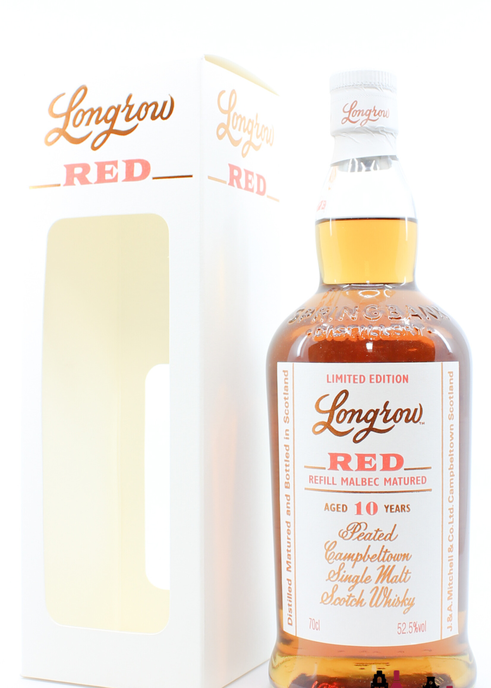 Springbank Longrow Red 10 Years Old 2020 - Refill Malbec Matured (Springbank) 52.5% (1 of 10.000)