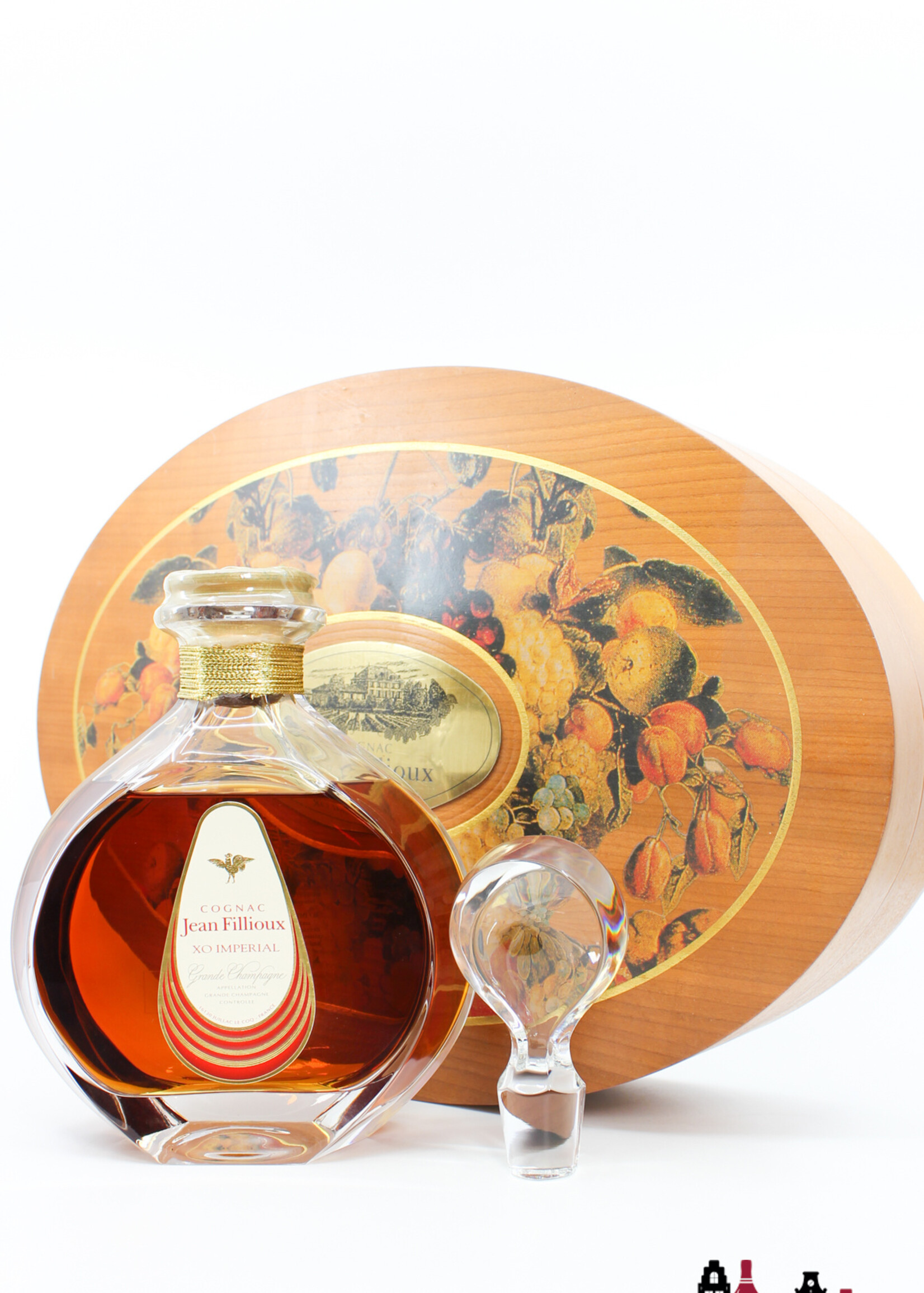 Jean Fillioux Jean Fillioux Cognac - XO Imperial Grande Champagne 40% (in luxury case incl. glass stopper)