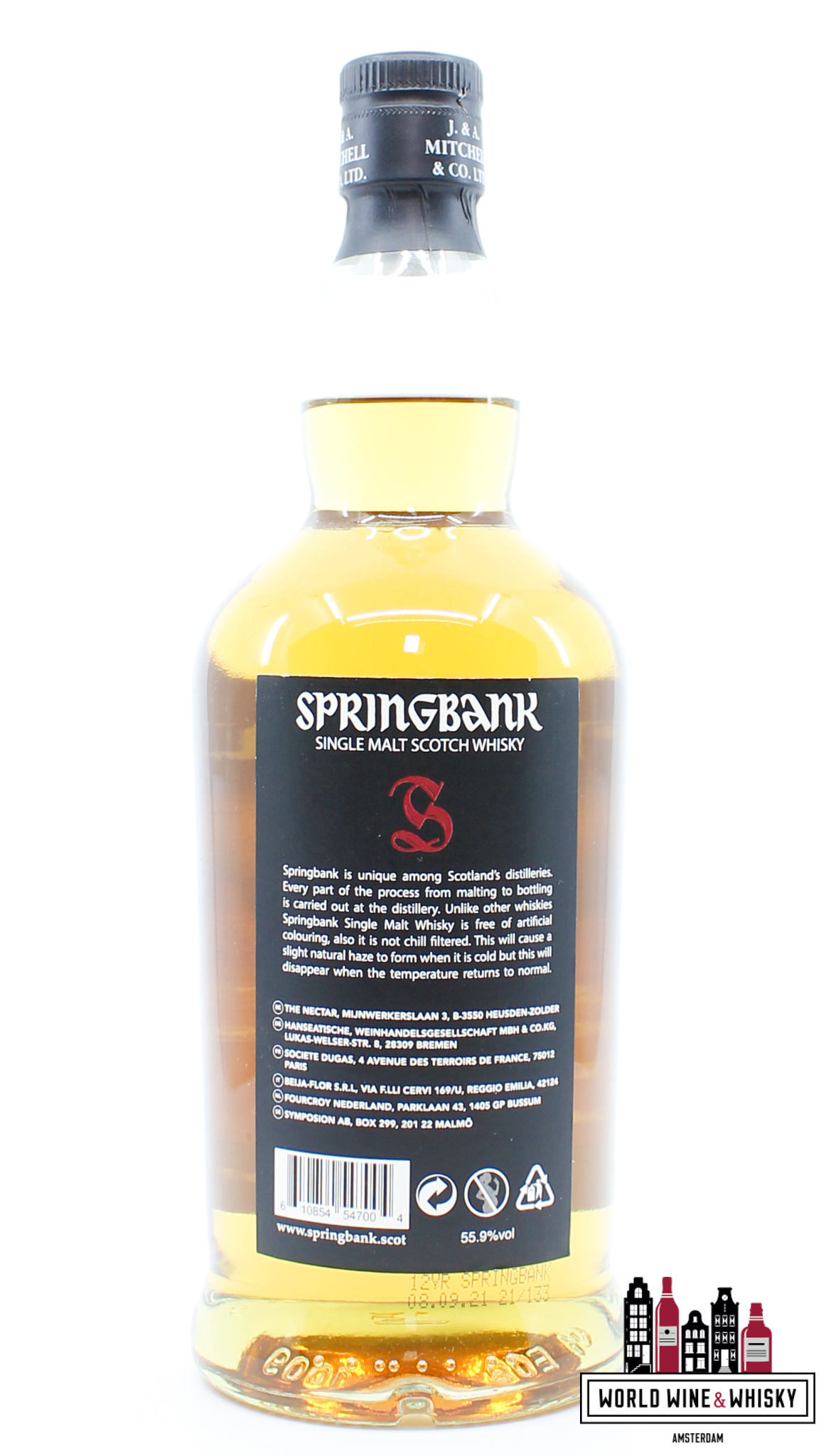 Springbank Springbank 12 Years Old 2021 - Cask Strength - Red/Black Edition 55.9% (margin)