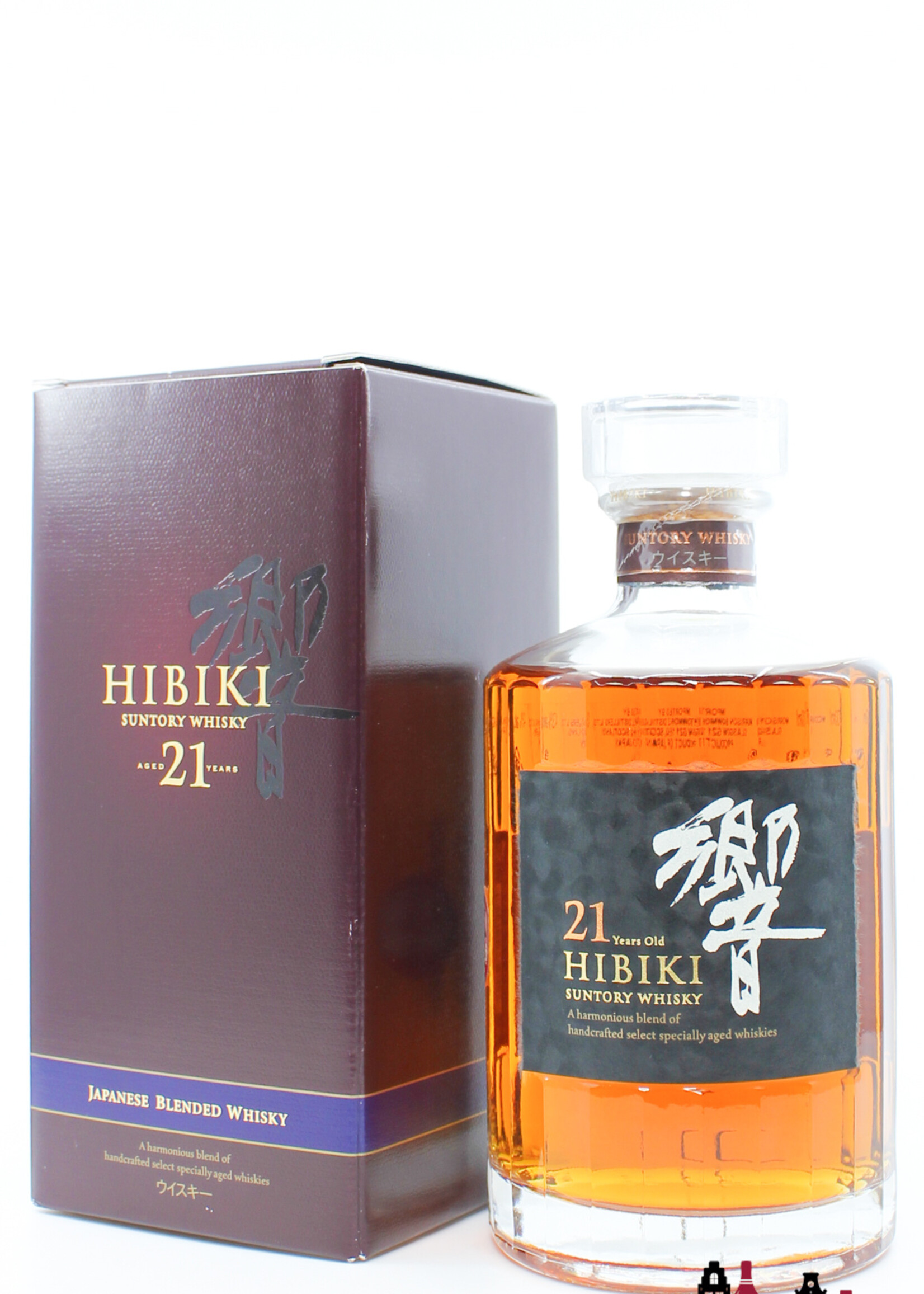 Hibiki Hibiki 21 Years Old - Suntory Whisky 43% (in the purple box)