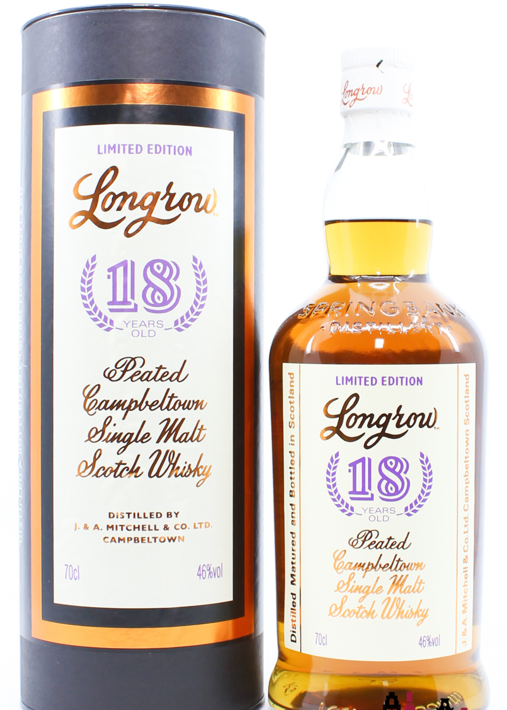 Springbank Longrow 18 Years Old 2021 - Limited Edition (Springbank) 46%