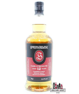 Springbank Springbank 12 Years Old 2021 - Cask Strength - Red/Black Edition 55.9% (nieuw)