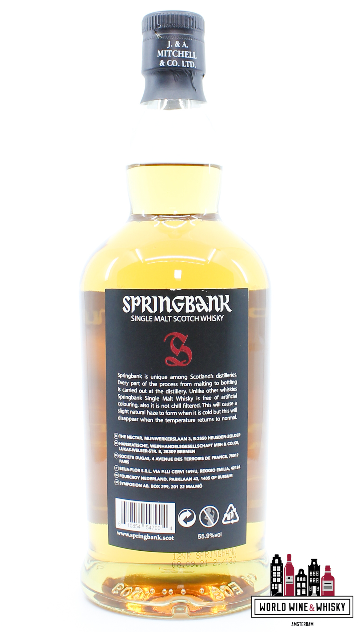 Springbank Springbank 12 Years Old 2021 - Cask Strength - Red/Black Edition 55.9% (new)