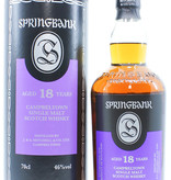 Springbank Springbank 18 Years Old 2021 - Purple/Back Edition 46% (margin)