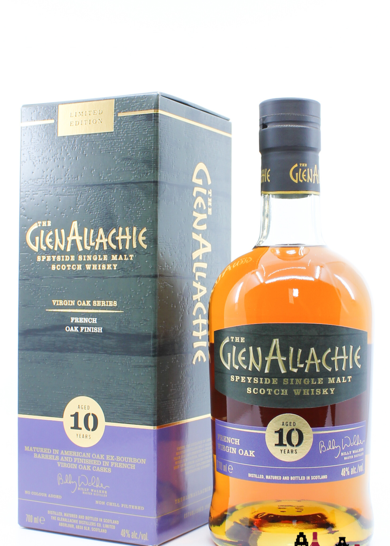 Glenallachie Glenallachie 10 Years Old 2022 - Virgin Oak Series - French Oak Finish 48%