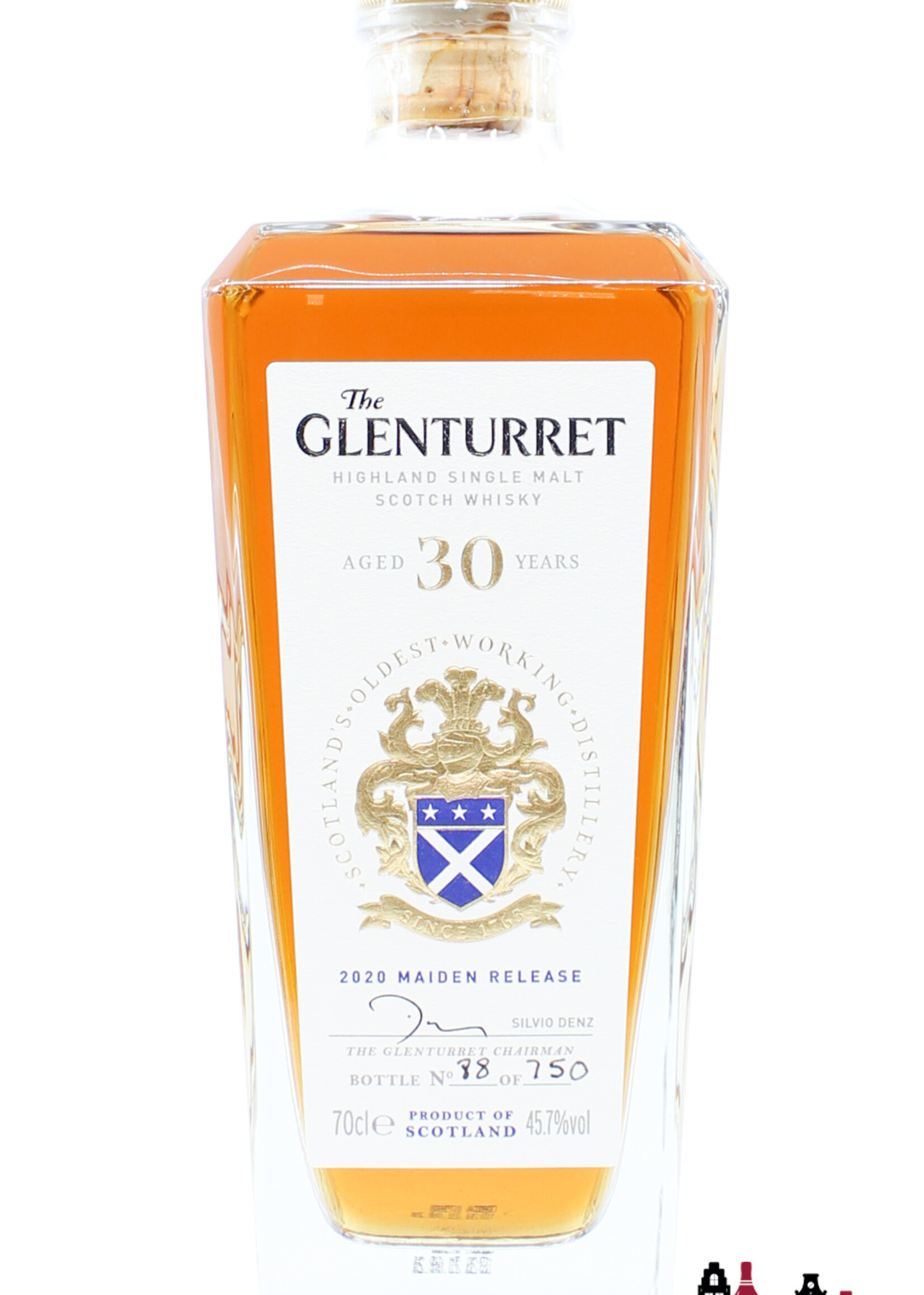 Glenturret The Glenturret 30 Years Old 2020 Maiden Release 45.7% (1 of 750)