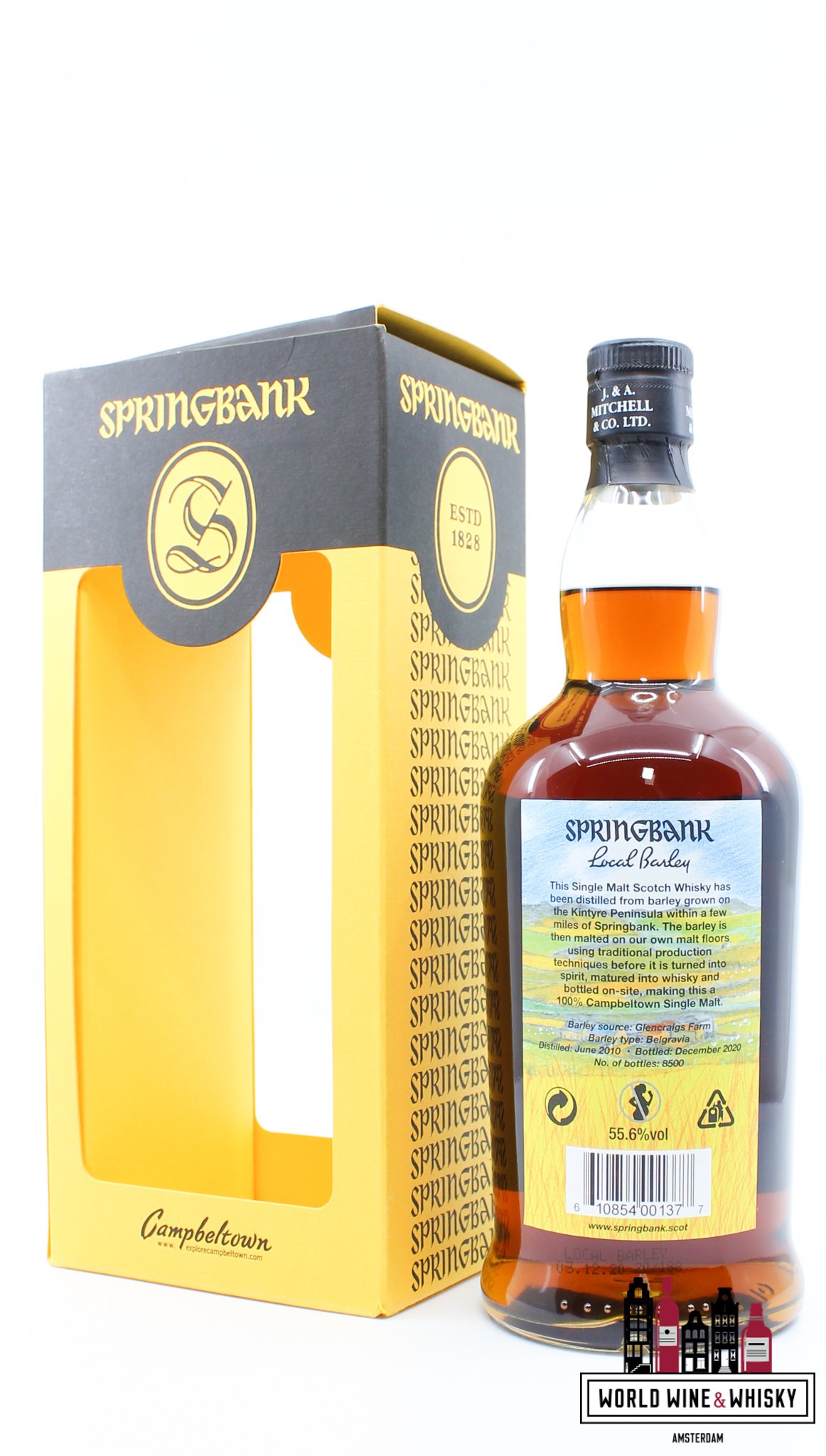 Springbank Springbank 10 Years Old 2010 2020 - Local Barley 55.6% (1 of 8500)