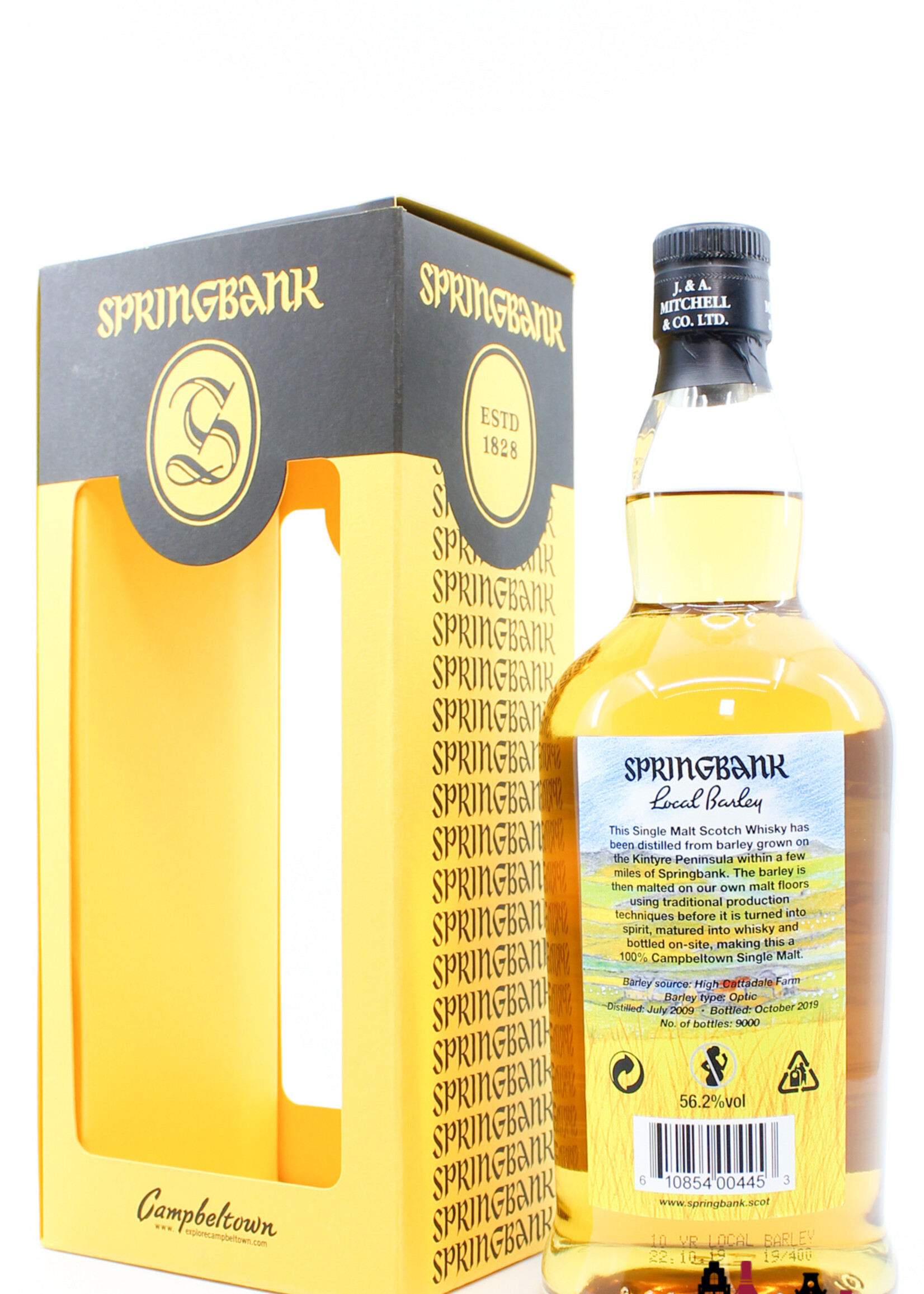 Springbank Springbank 10 Years Old 2009 2019 - Local Barley 56.2% (1 of 9000)