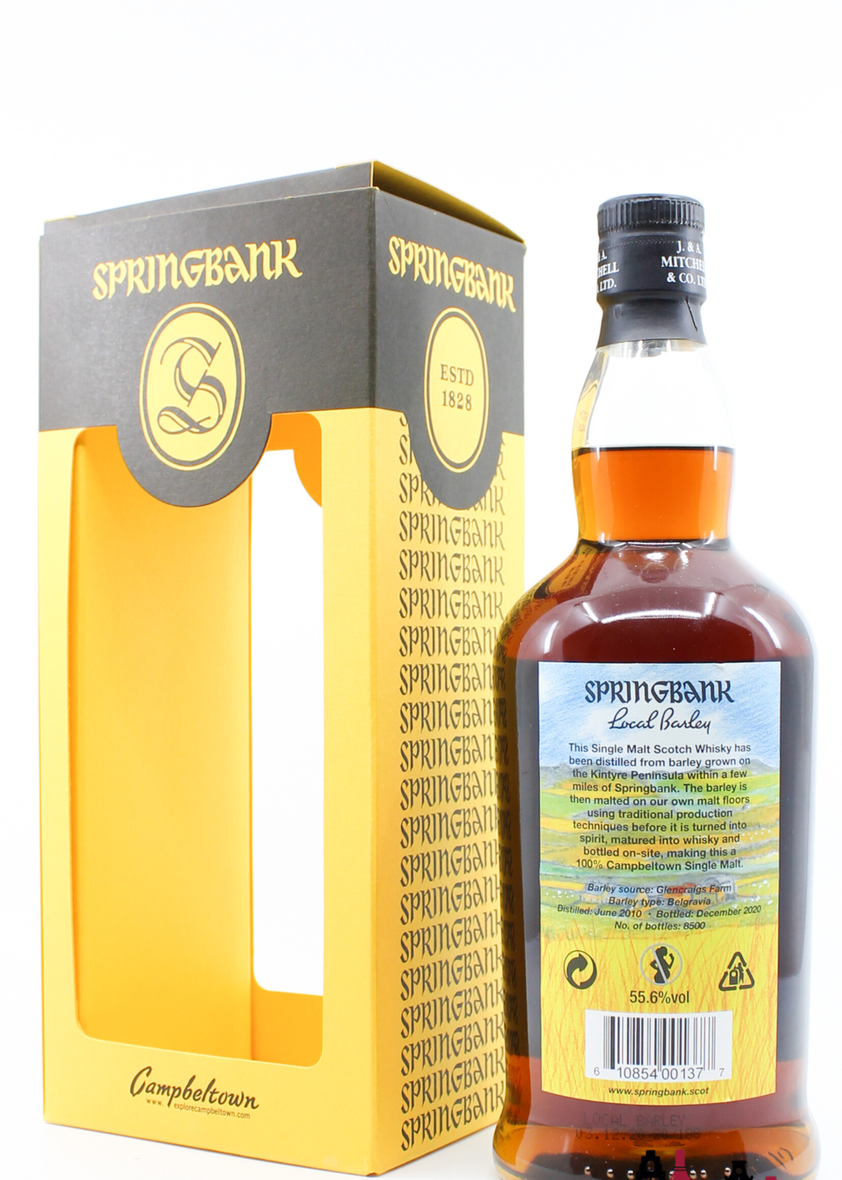 Springbank Springbank 10 Years Old 2010 2020 - Local Barley 55.6% (1 of 8500)