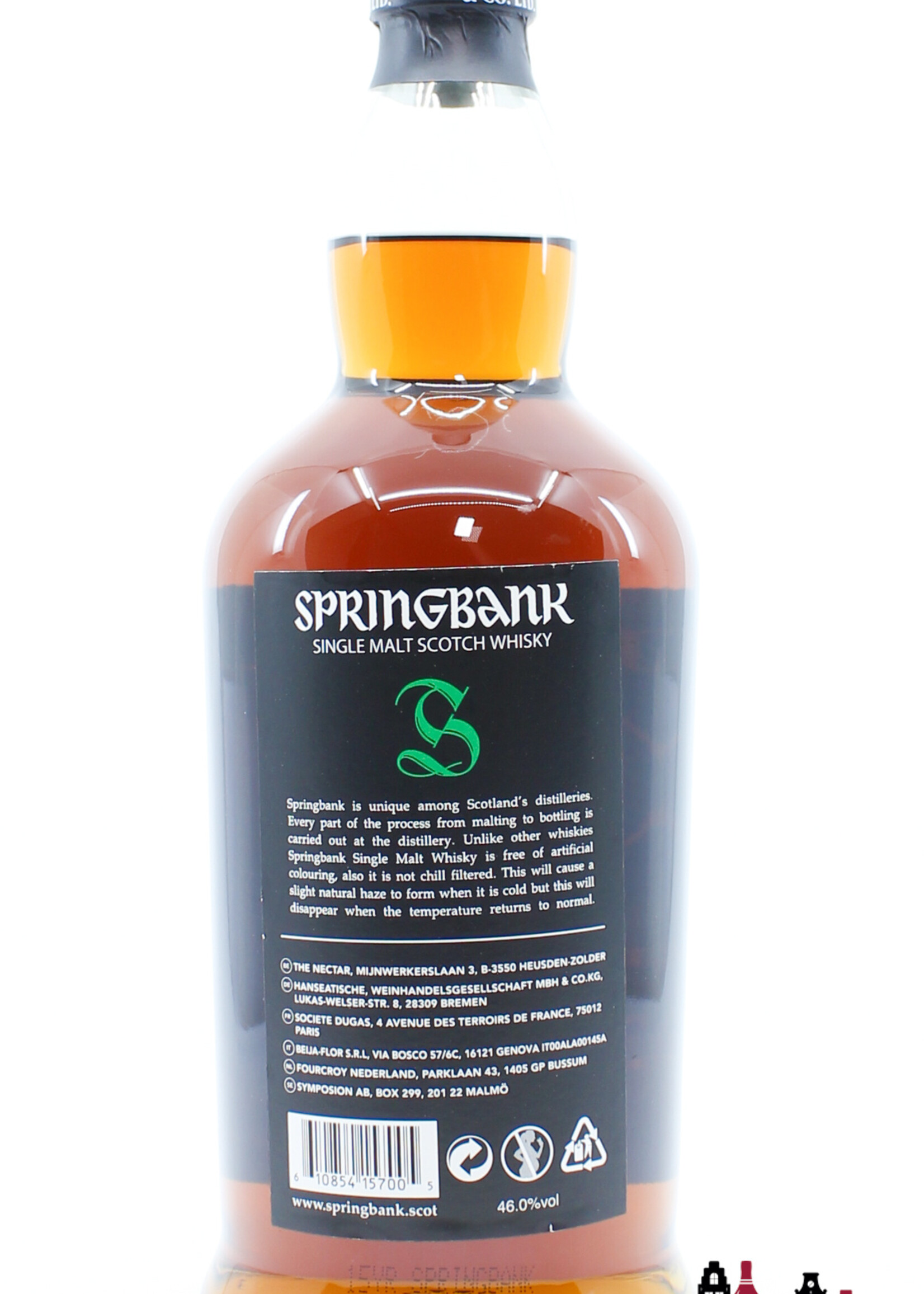 Springbank Springbank 15 Years Old 2022 - Green/Black Edition (January) 46%