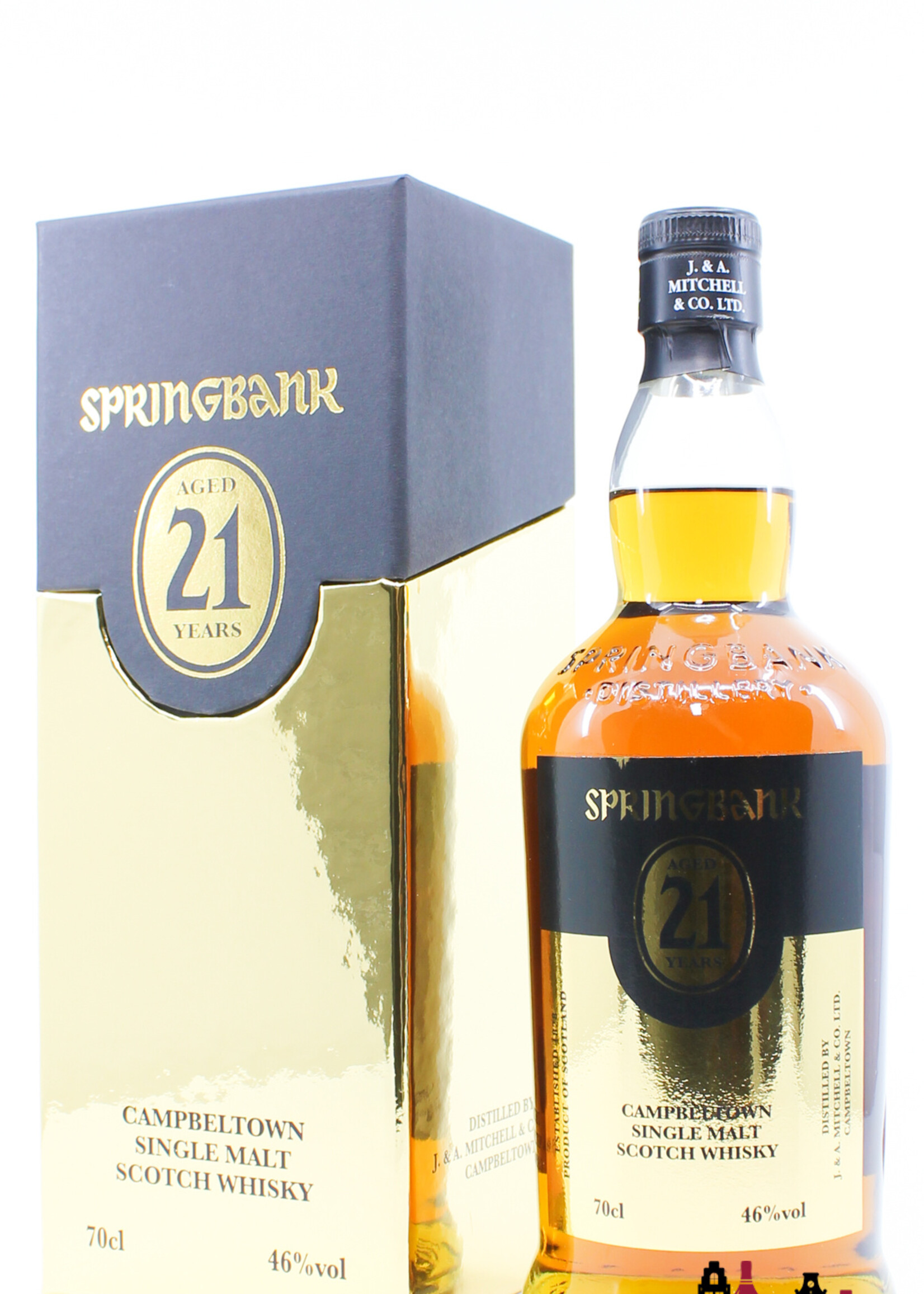 Springbank Springbank 21 Years Old 2012 'A Legend Returns' - Black/Gold Edition 46% (1 of 1560)