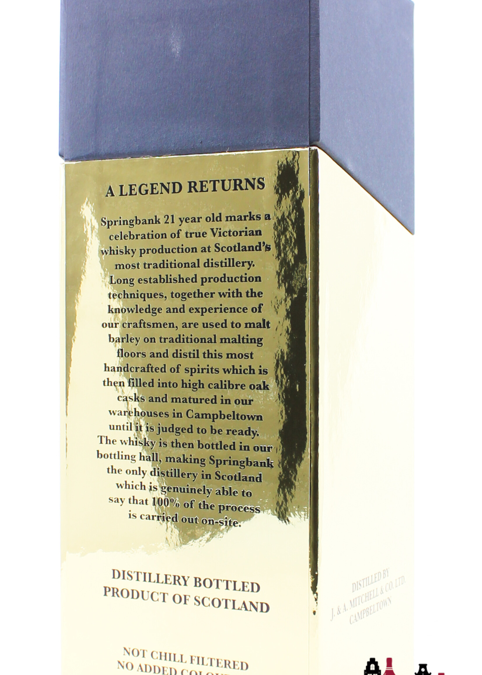 Springbank Springbank 21 Years Old 2012 'A Legend Returns' - Black/Gold Edition 46% (1 of 1560)
