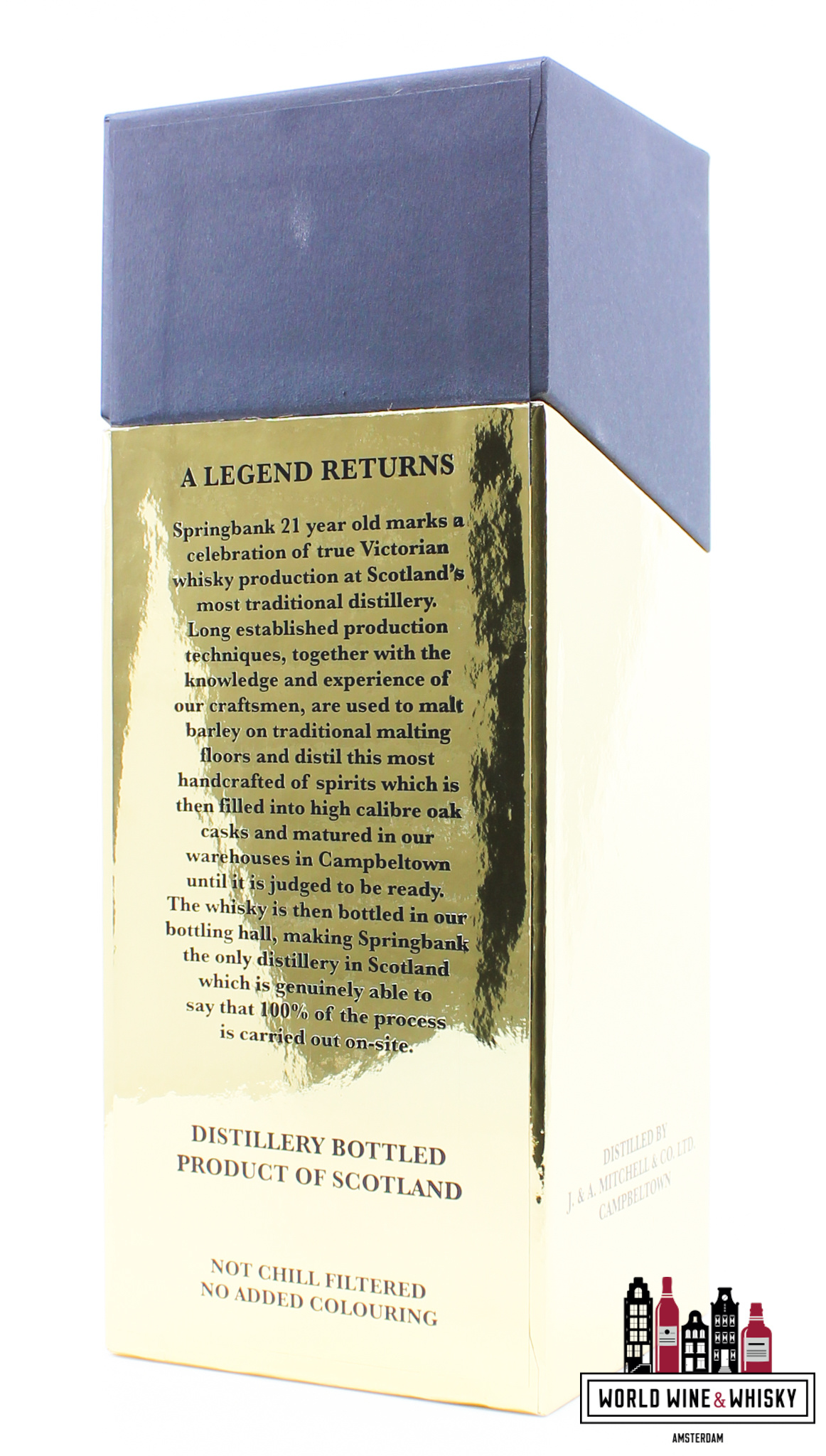 Springbank Springbank 21 Years Old 2012 'A Legend Returns' - Black/Gold Edition 46% (1 of 1560)