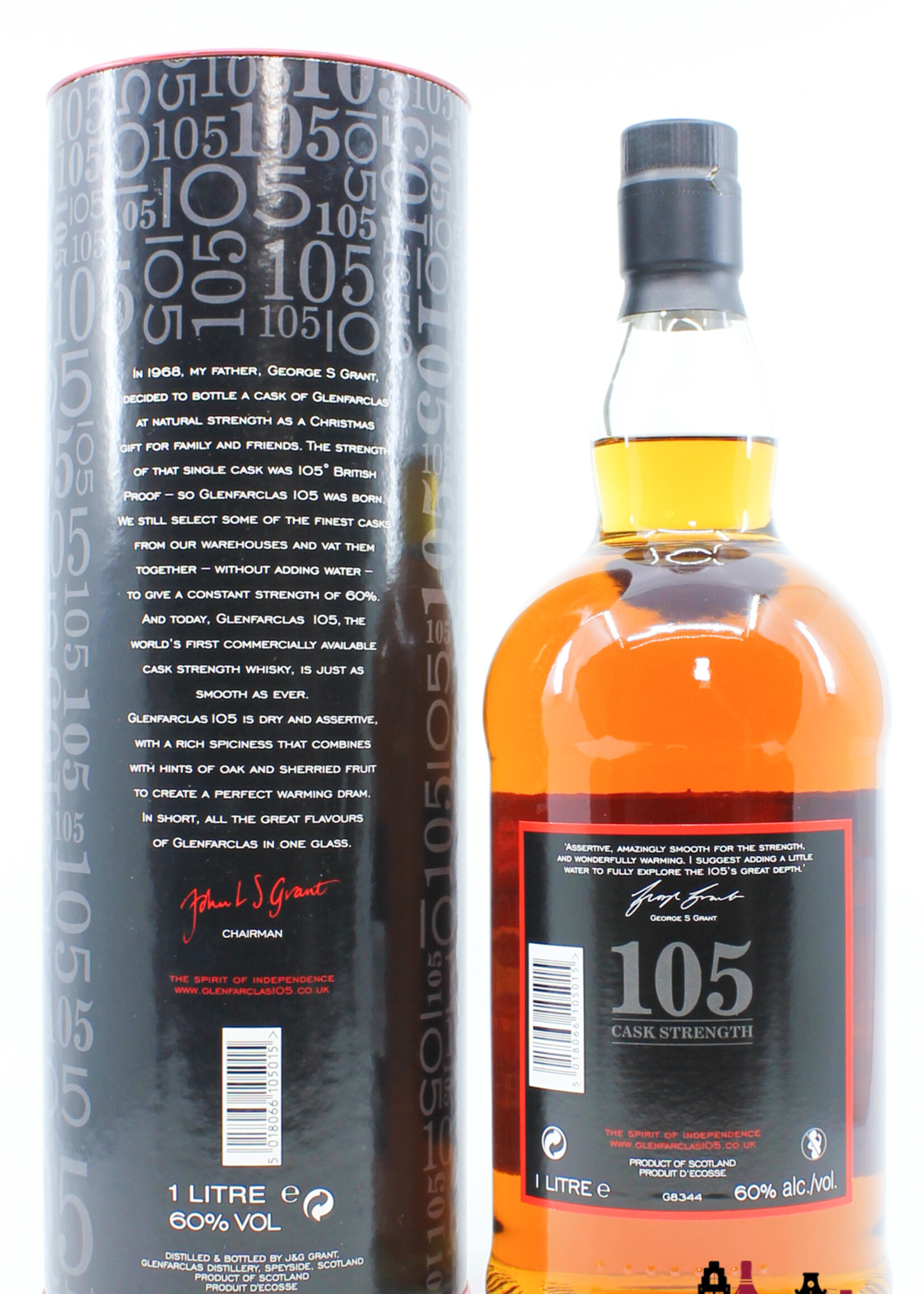 Glenfarclas Glenfarclas 105 Cask Strength 60% - 1 liter