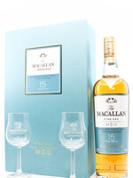 The Macallan Macallan 15 Years Old - Fine Oak - Triple Cask Matured 43% (Giftset from Taiwan)