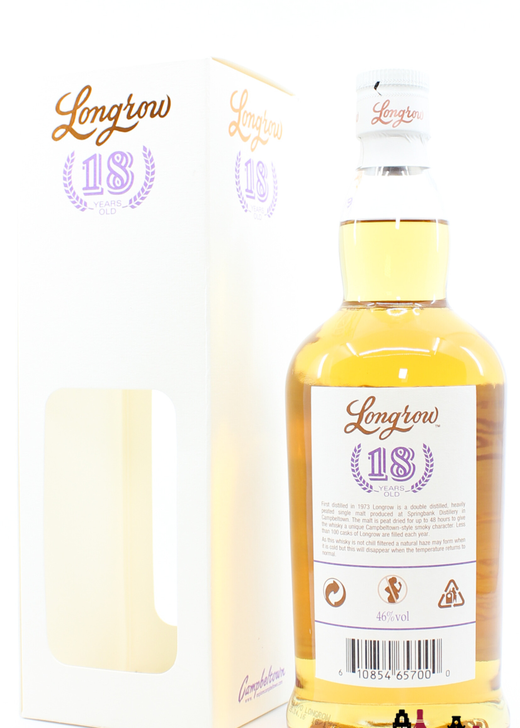 Springbank Longrow 18 Years Old 2016 - Limited Edition (Springbank) 46%